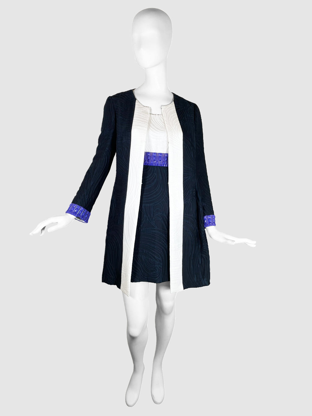 Textured Two-Piece Set  - Size 34