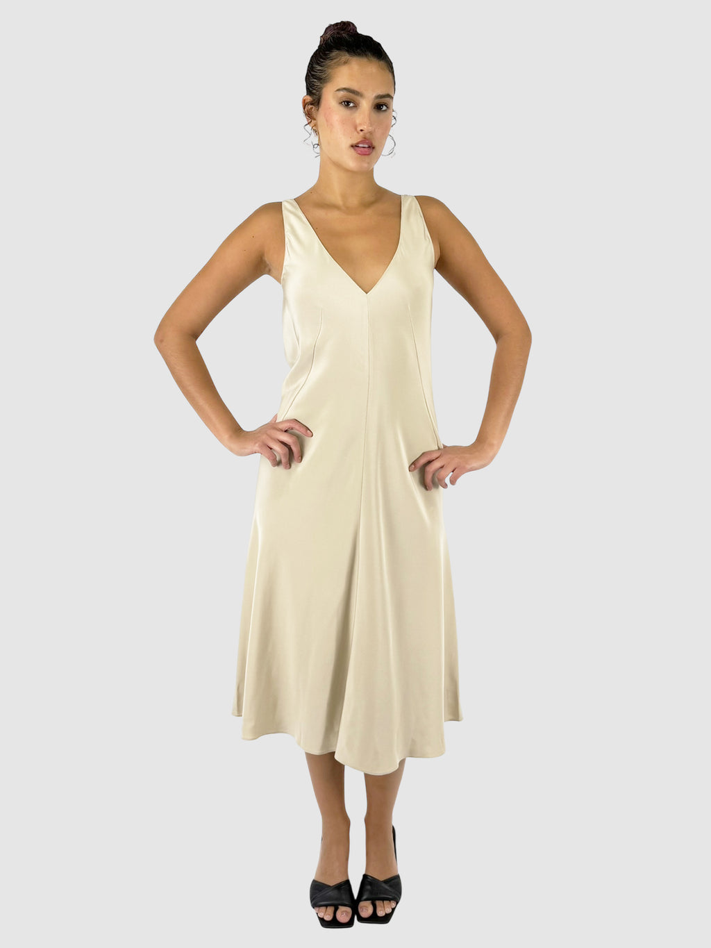 Skim Silk Dress