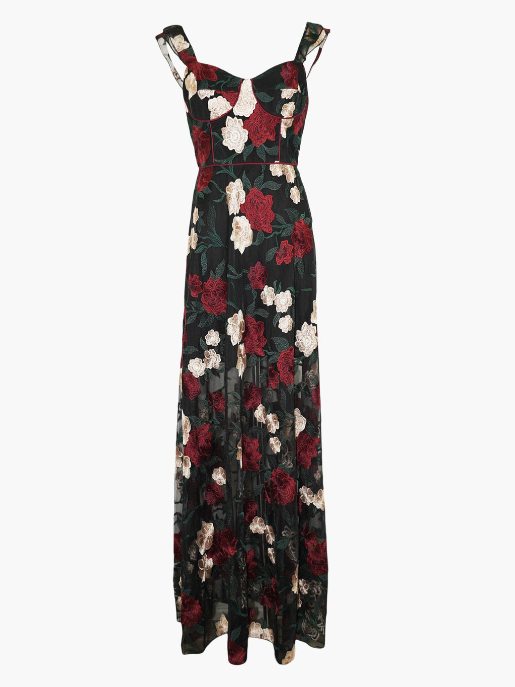 Floral Embroidered Dress