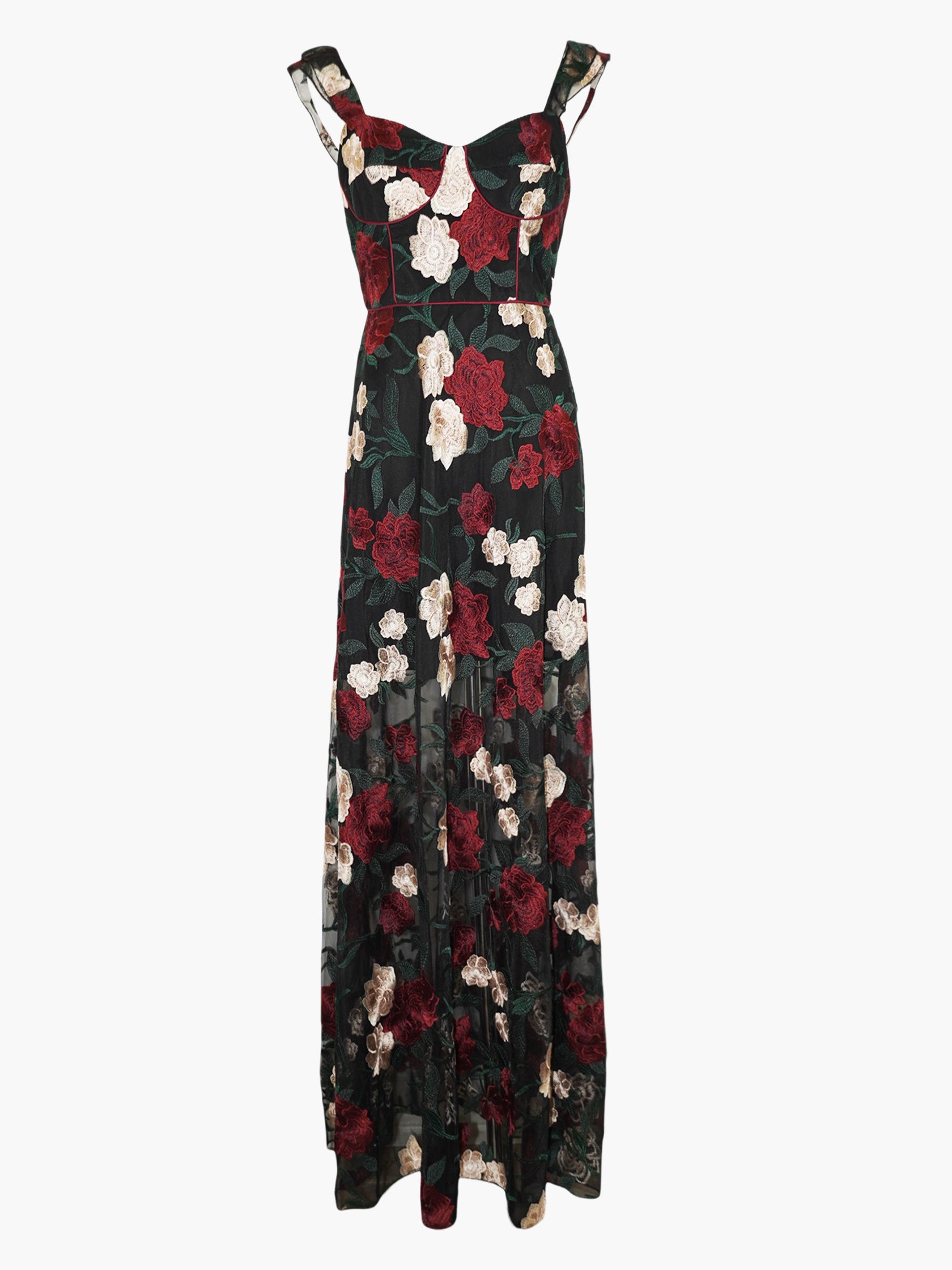 Floral Embroidered Dress