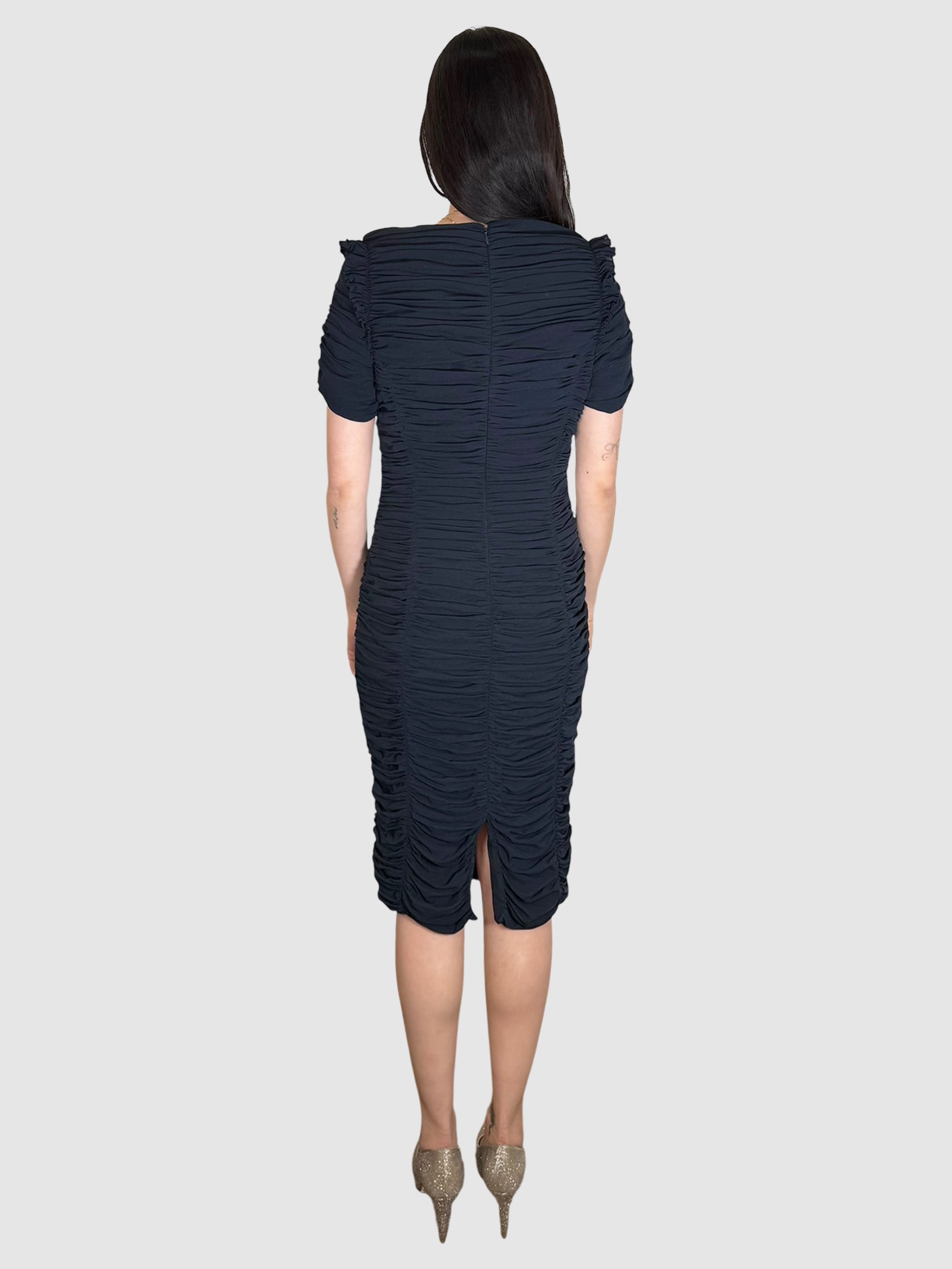 Ruched Midi Dress