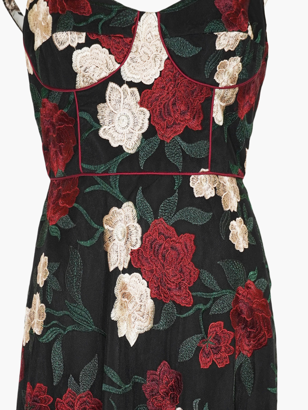 Floral Embroidered Dress