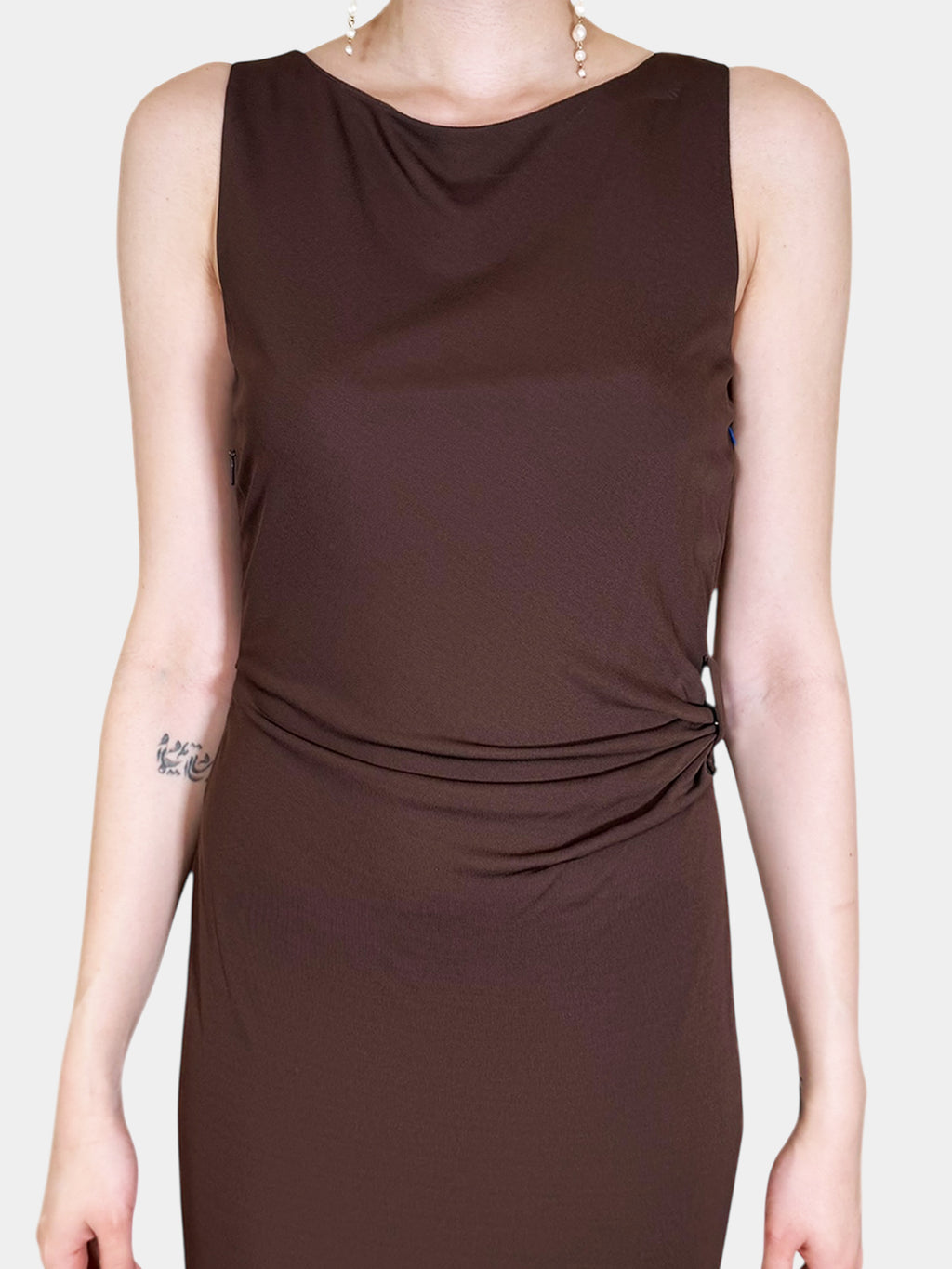 Ruched Bodycon Dress
