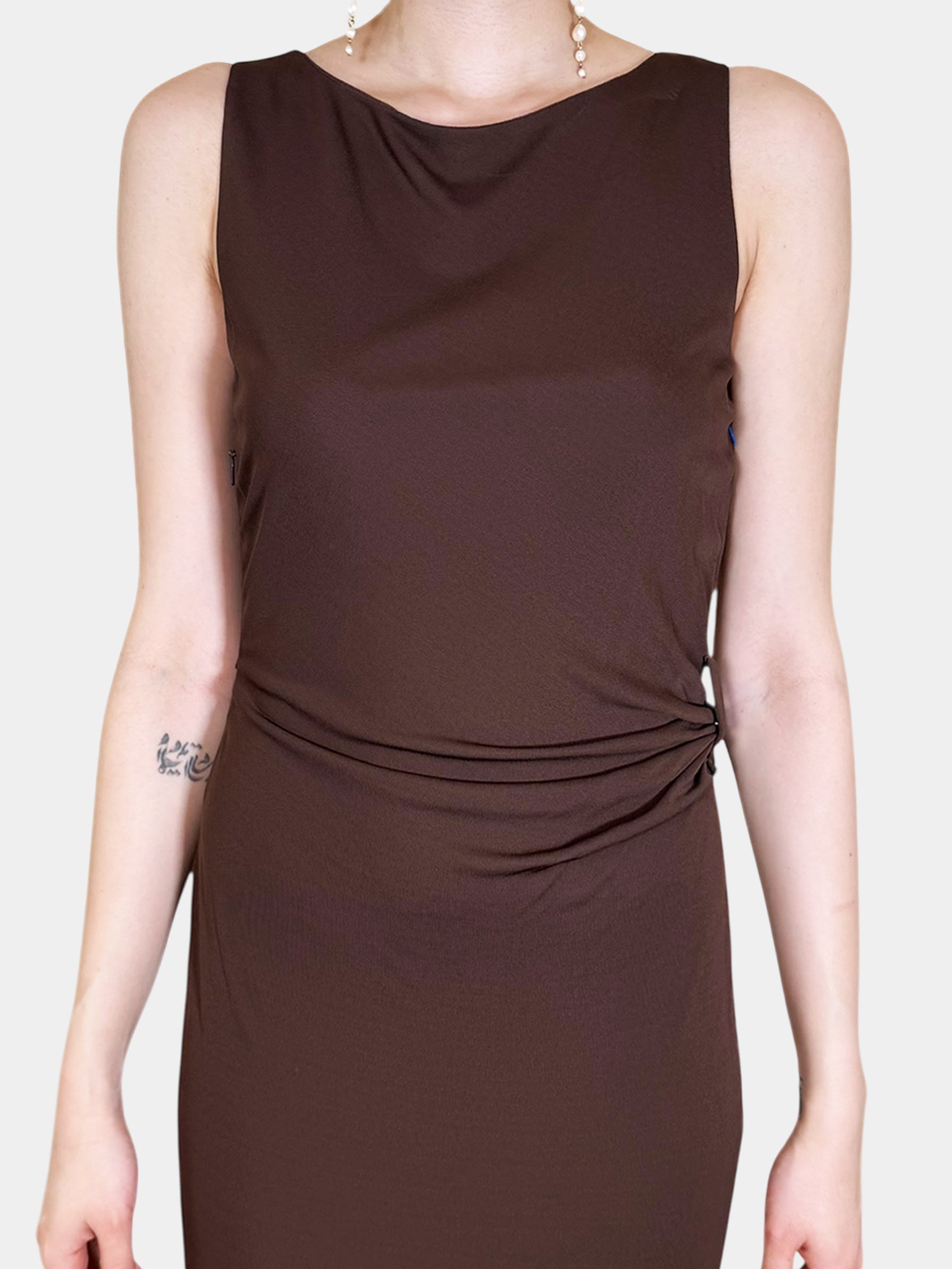 Ruched Bodycon Dress