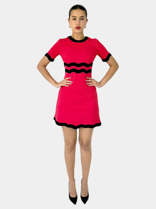 Scallop Mini Dress