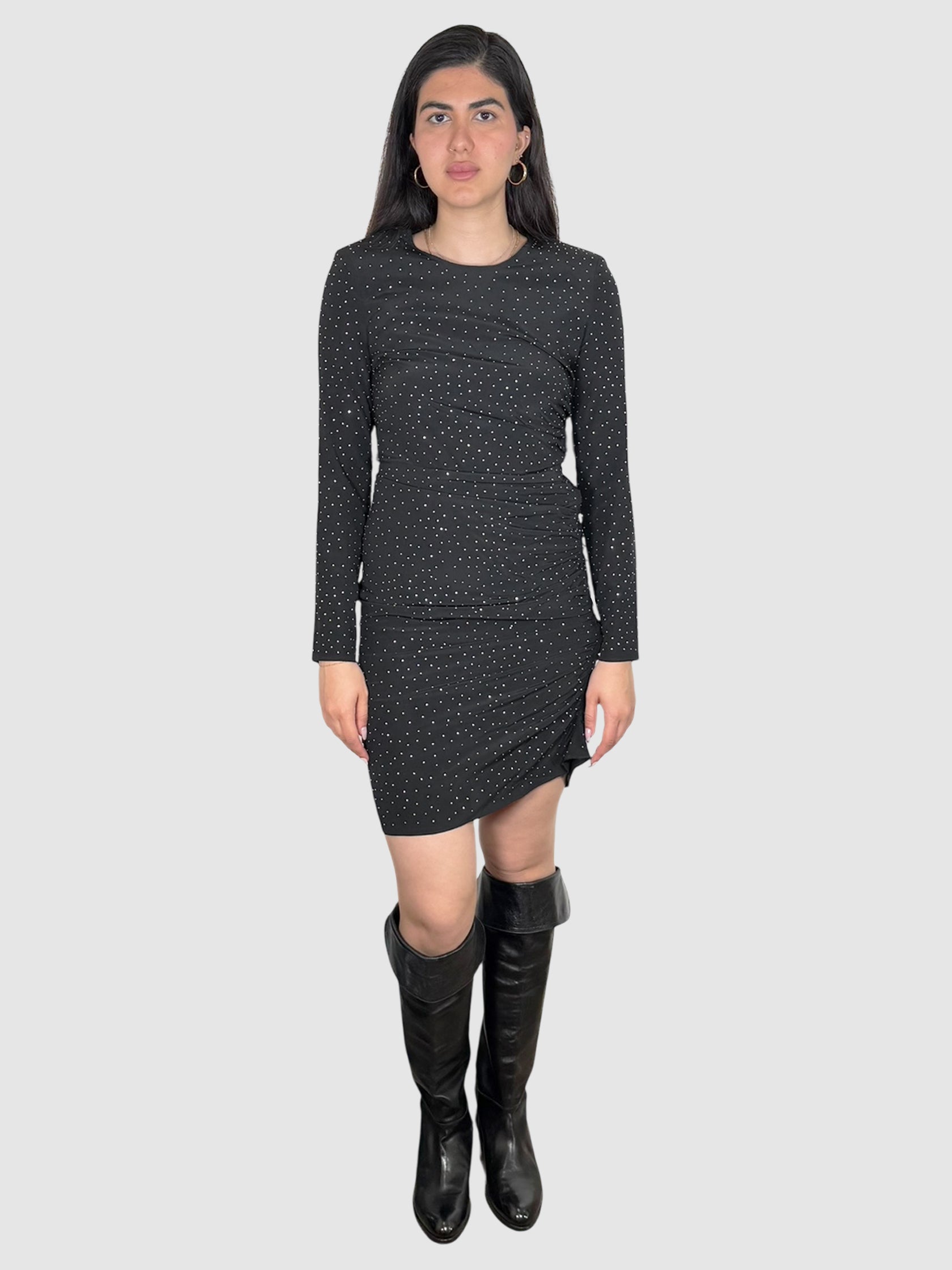 Rhinestone Bodycon Dress