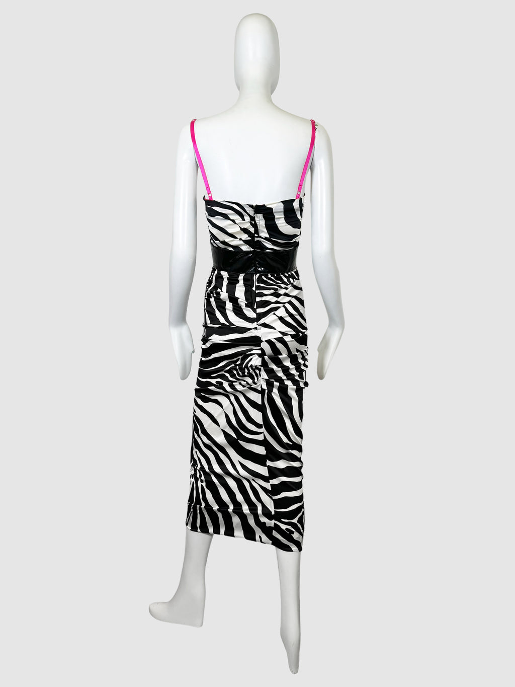 Dolce & Gabbana Zebra Print Dress - Size 38