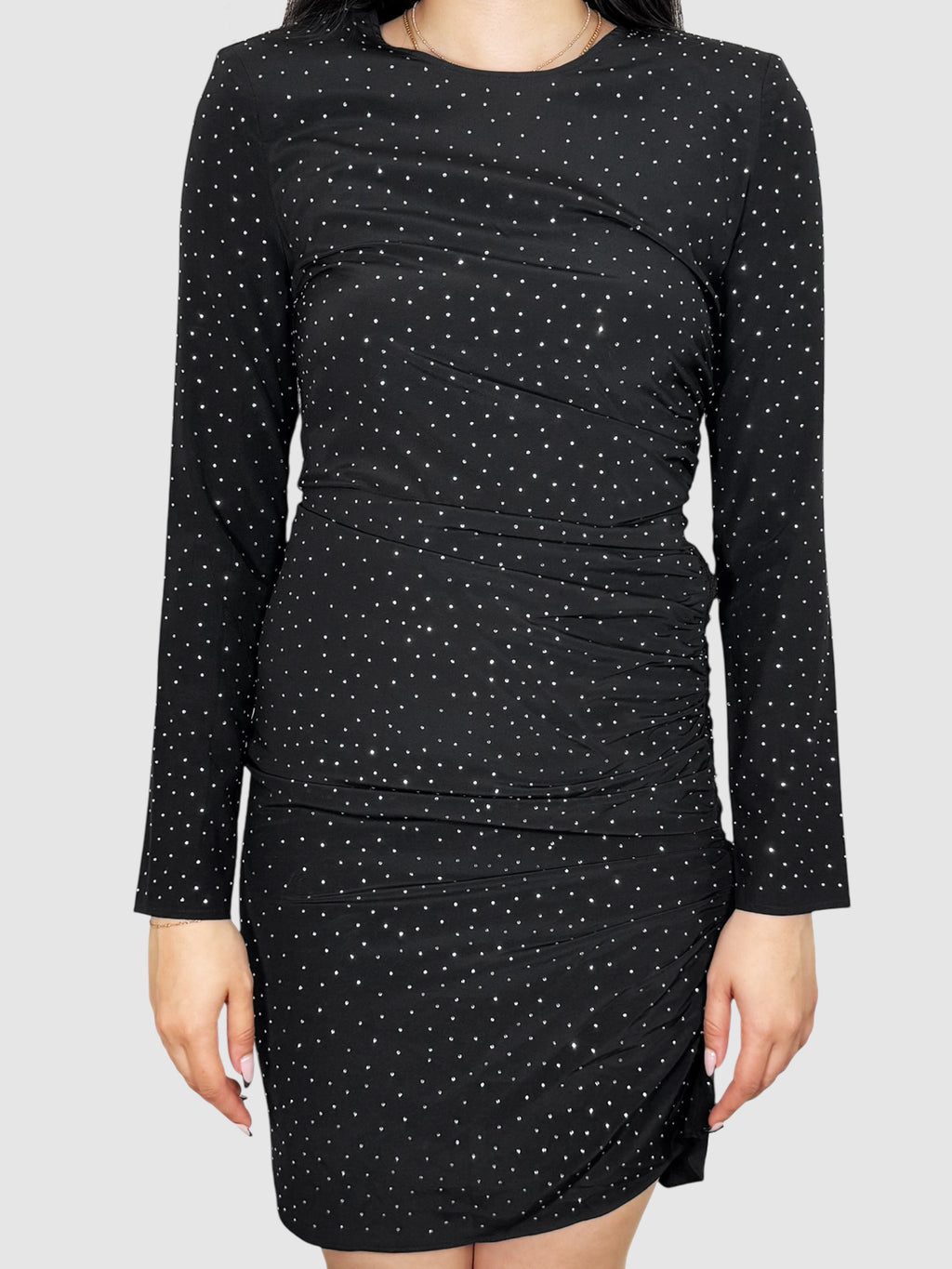 Rhinestone Bodycon Dress