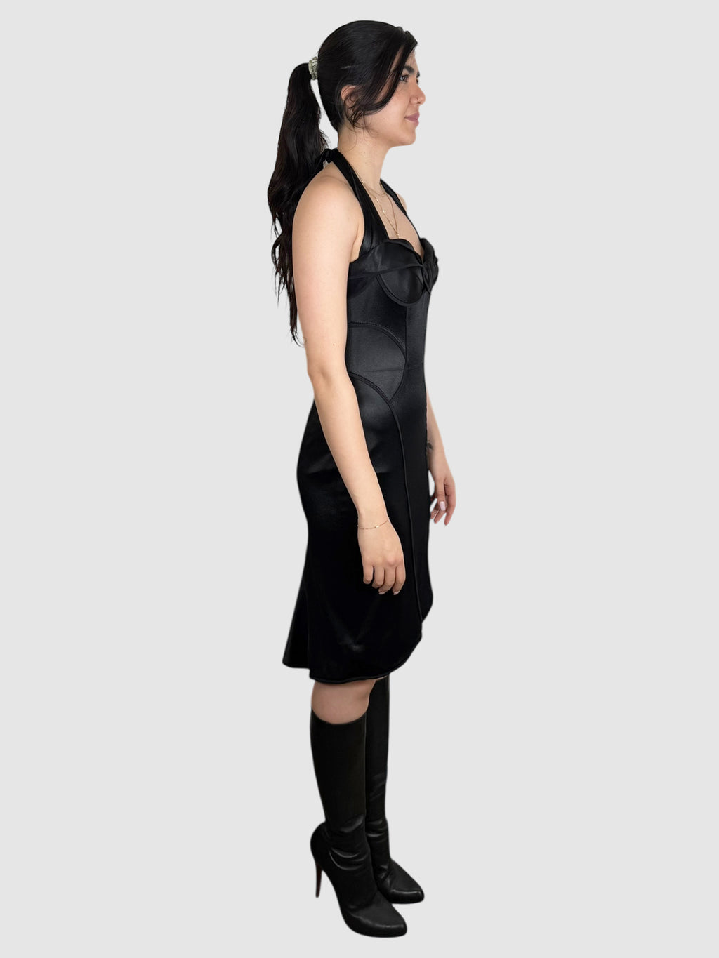 Bustier Halter Dress