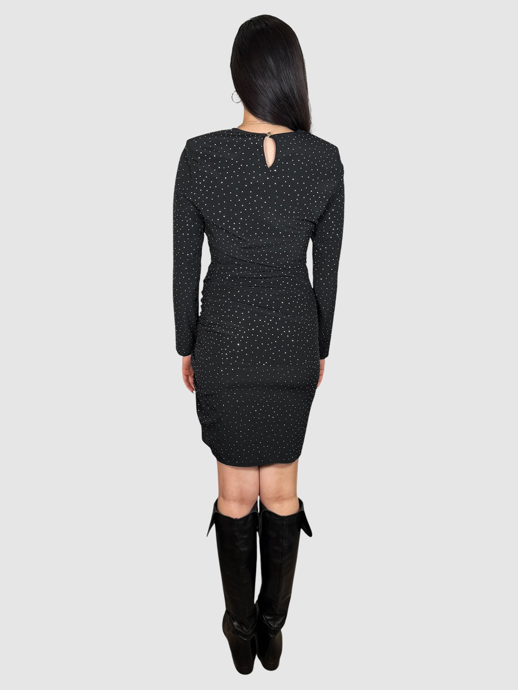 Rhinestone Bodycon Dress