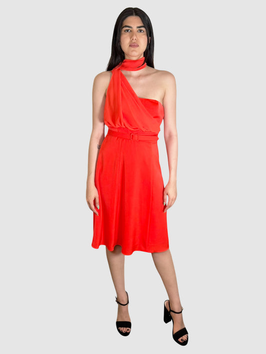 Draped Mini Dress