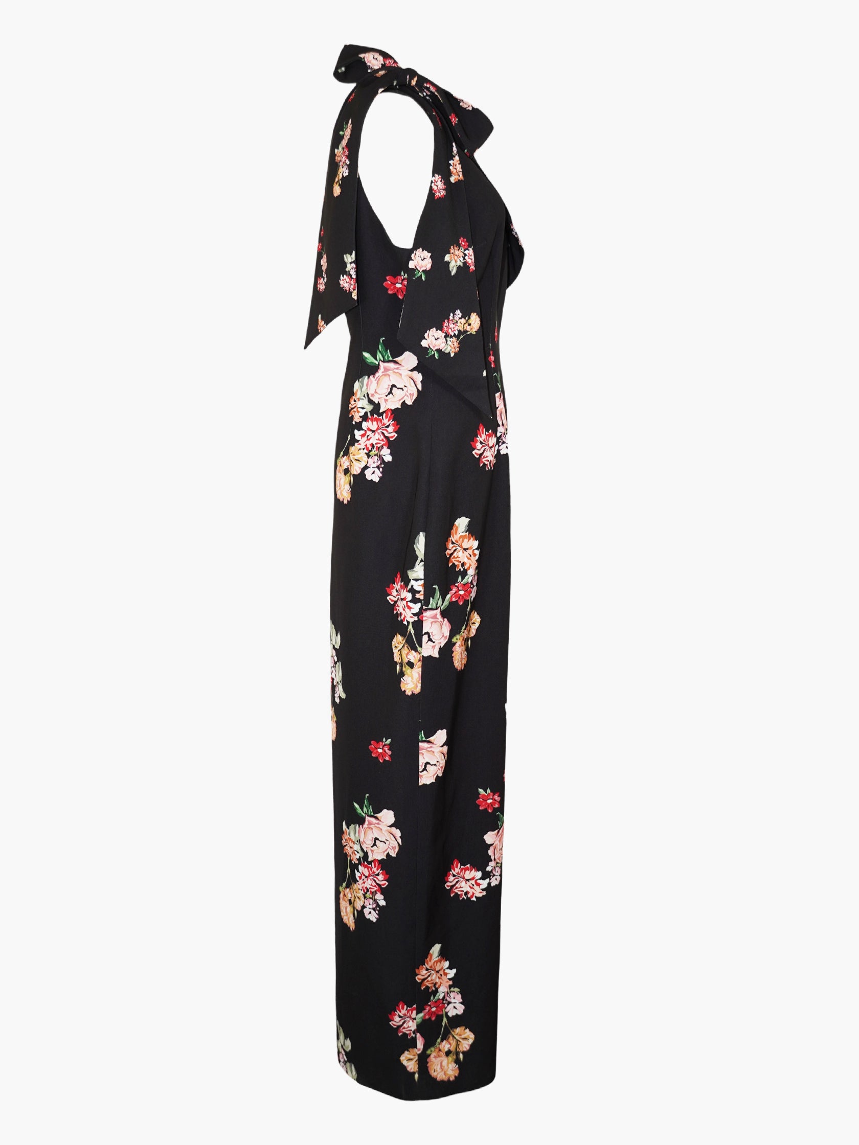 Floral One-Shoulder Dress