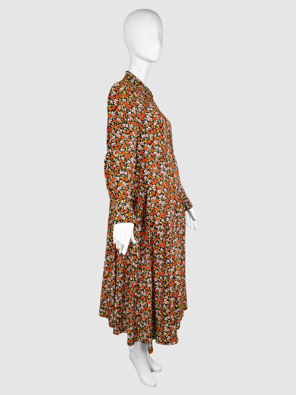 Paul Smith Floral Print Maxi Dress - Size 42