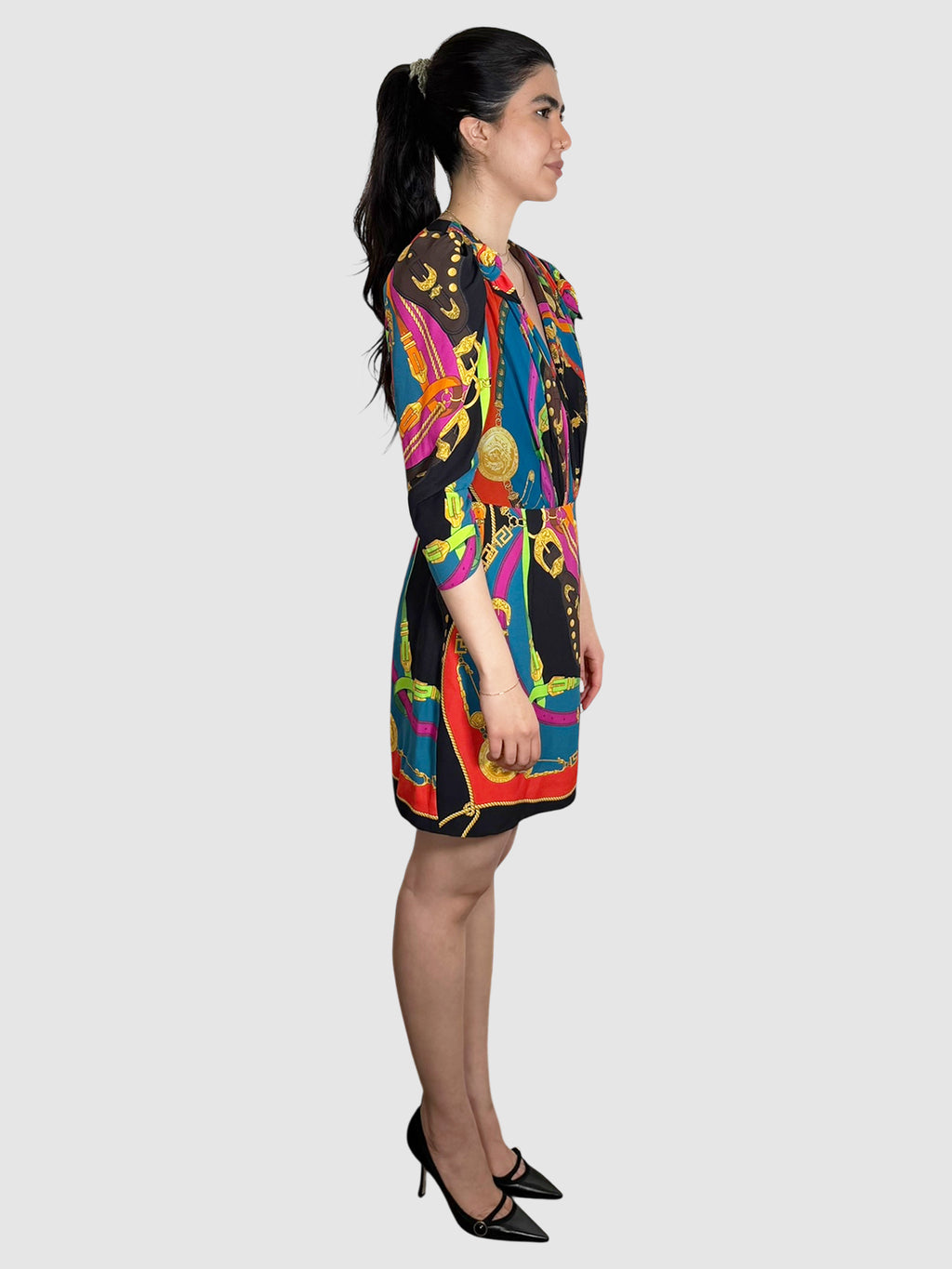 Barocco Rodeo Print Dress