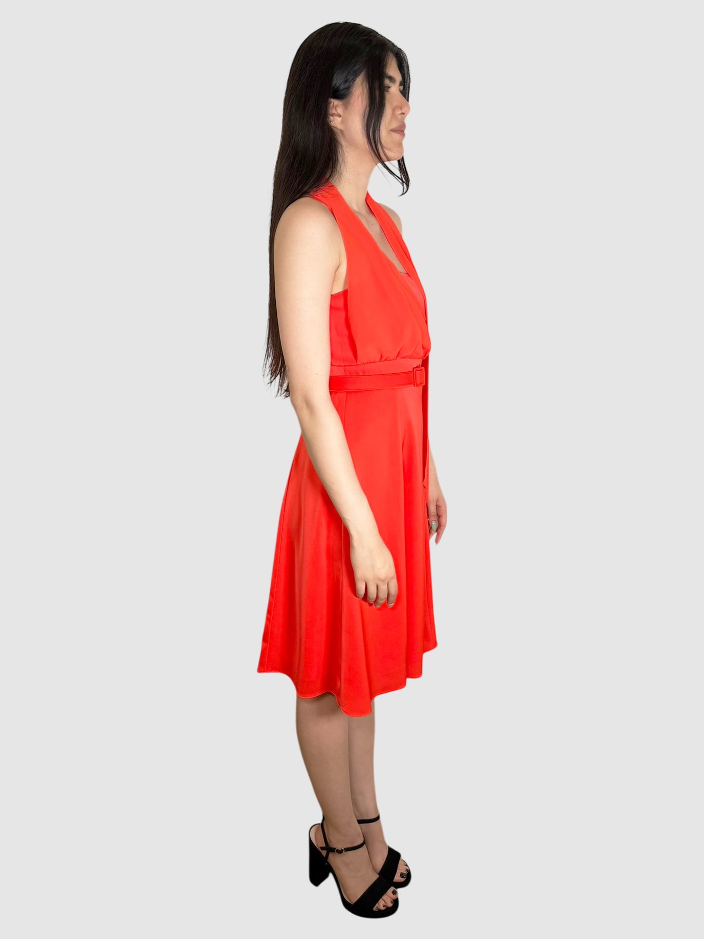 Draped Mini Dress