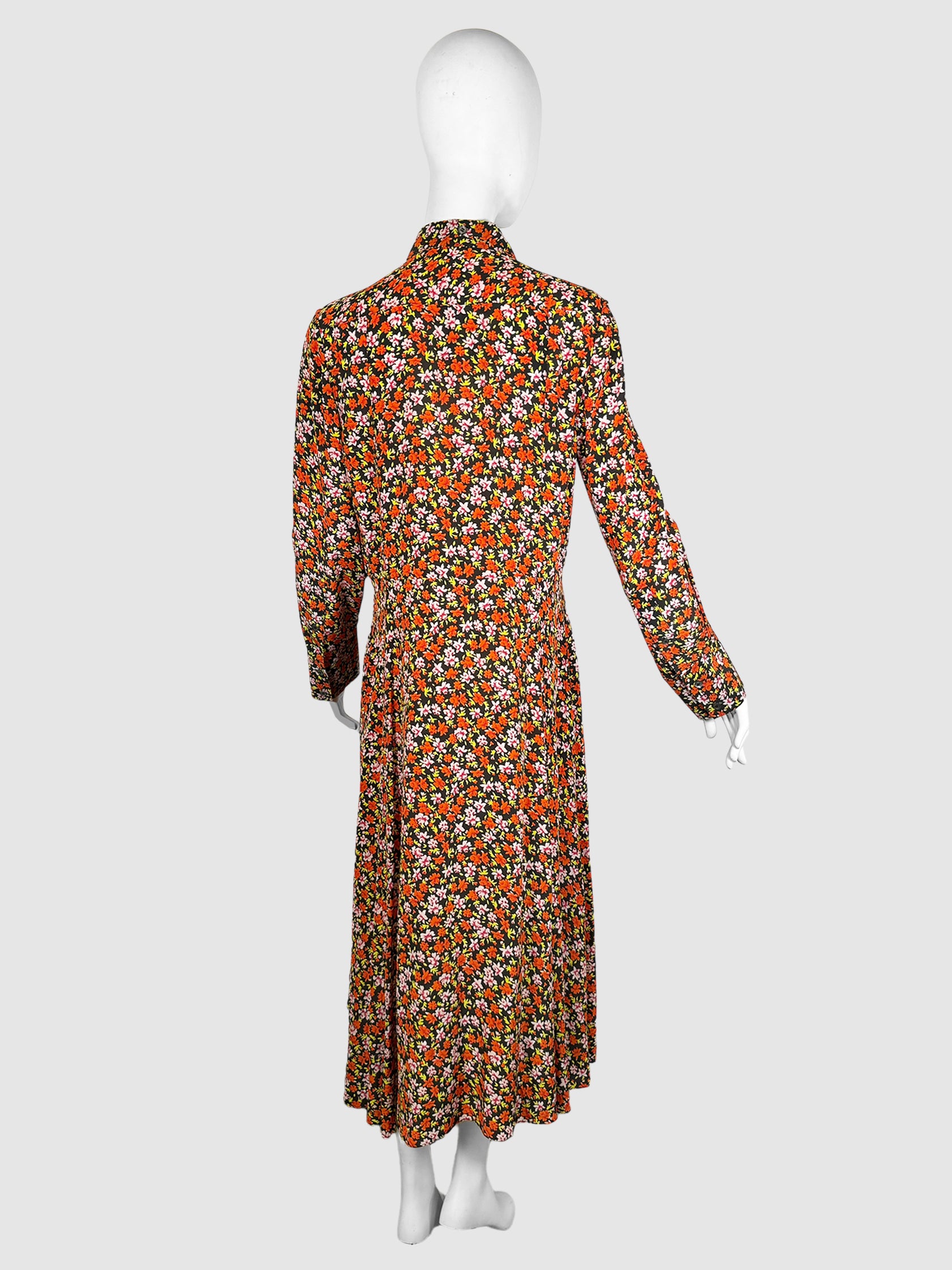 Paul Smith Floral Print Maxi Dress - Size 42
