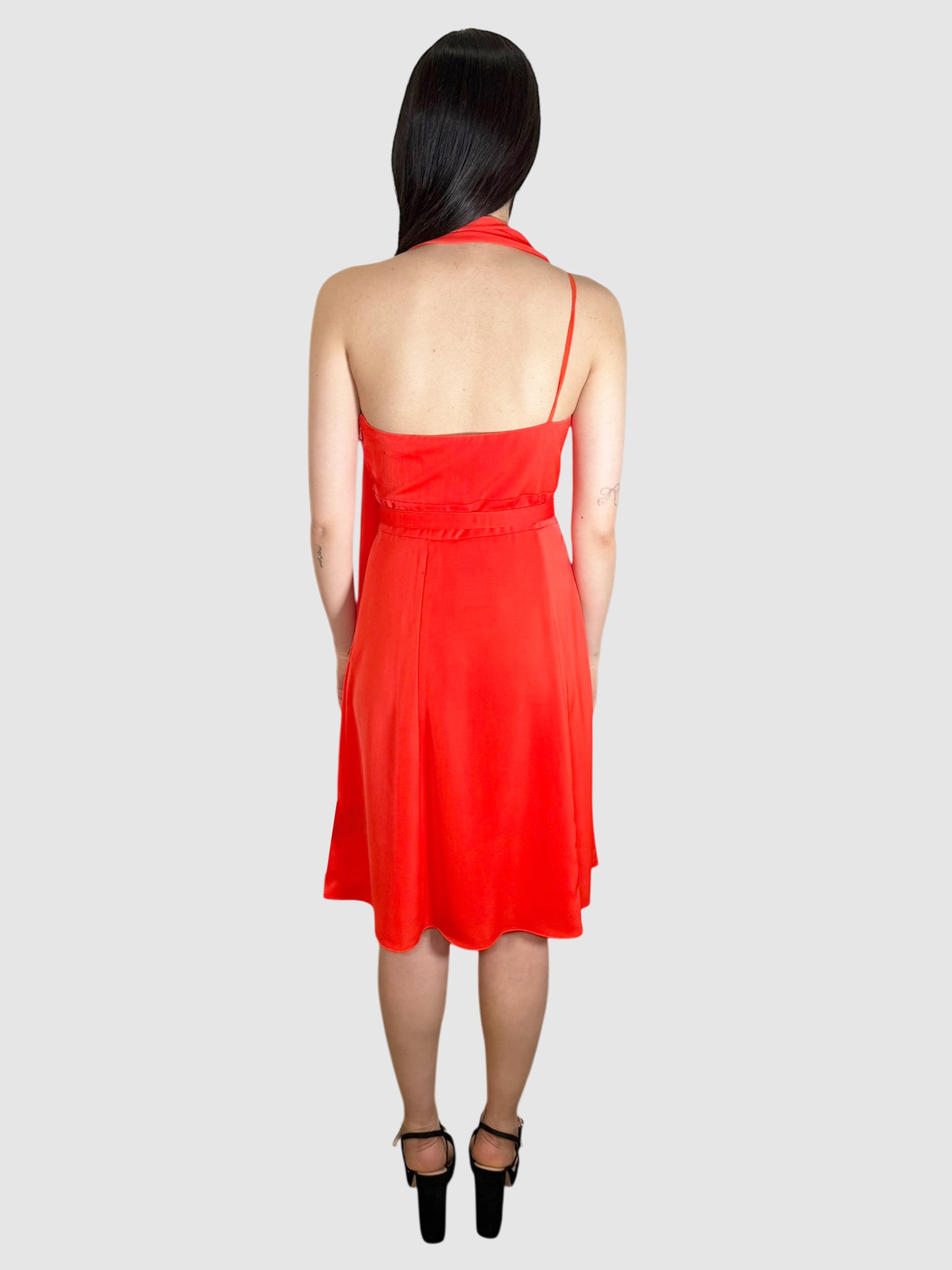 Draped Mini Dress