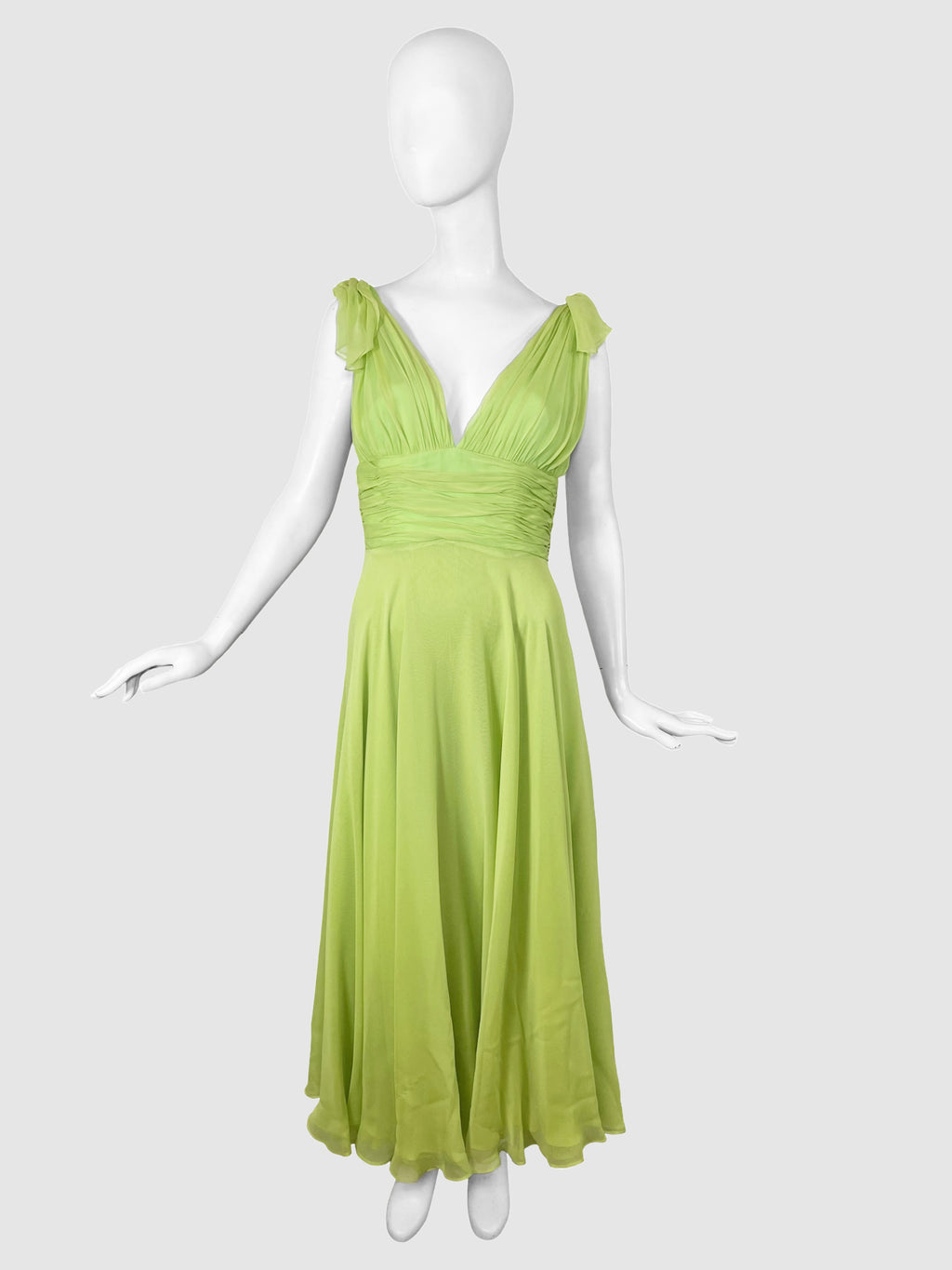Tie Shoulder Gown - Size M