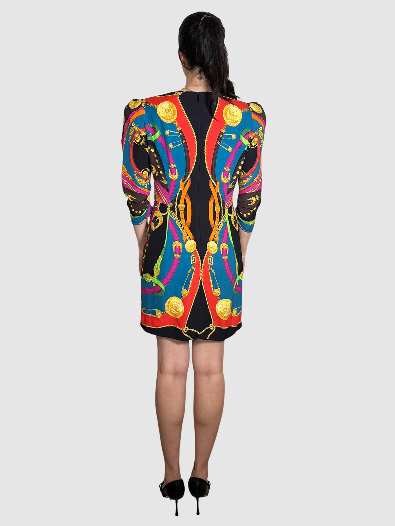 Barocco Rodeo Print Dress