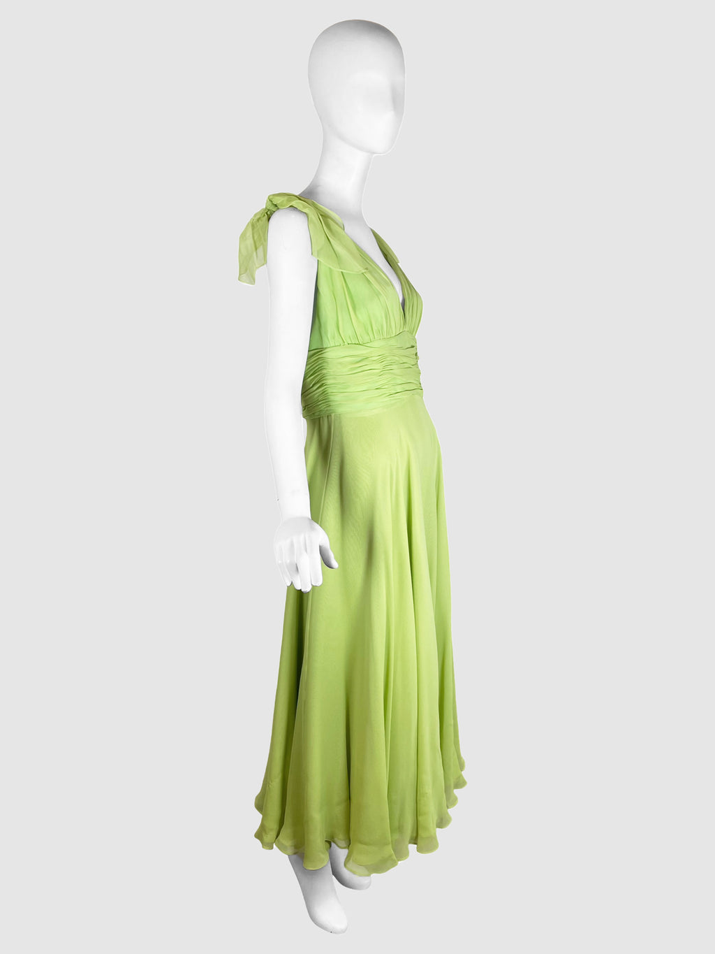 Tie Shoulder Gown - Size M