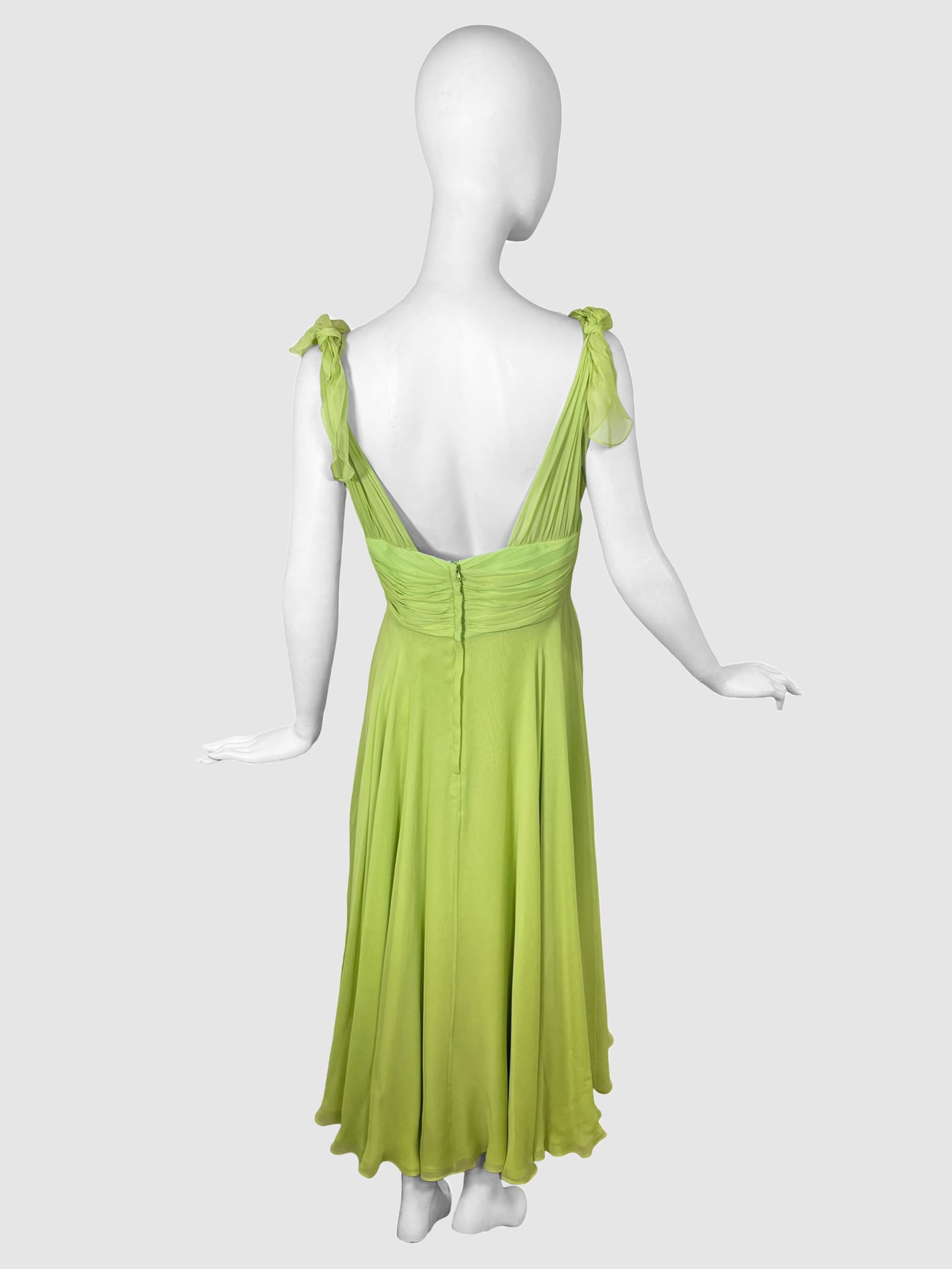 Tie Shoulder Gown - Size M