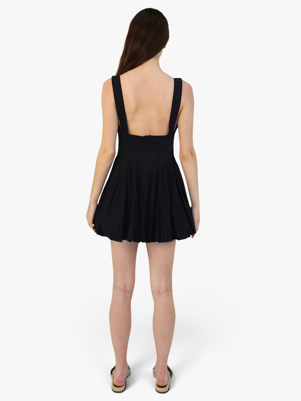 Bubble Hem Mini Dress