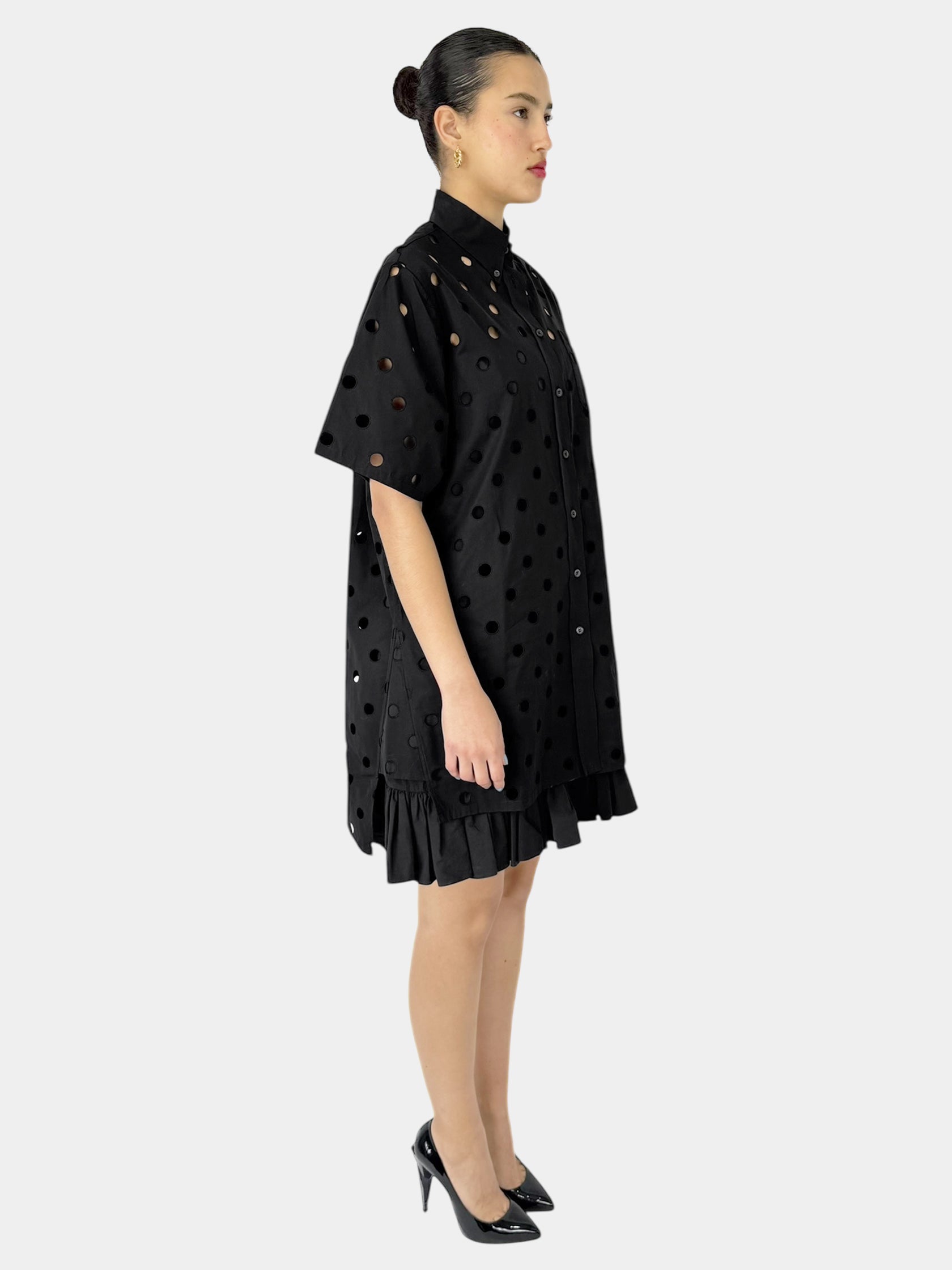 Eyelet Poplin Dress