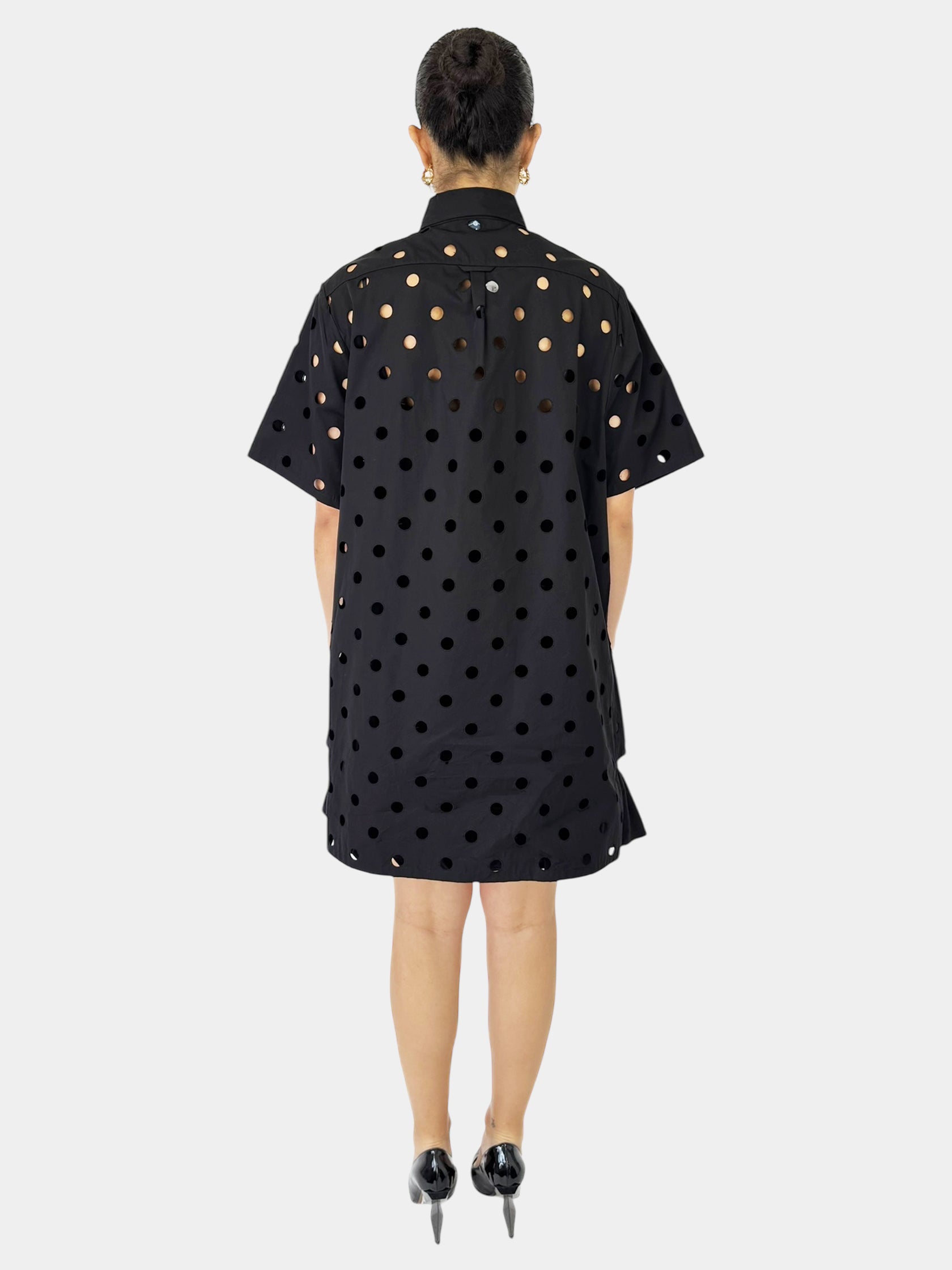Eyelet Poplin Dress