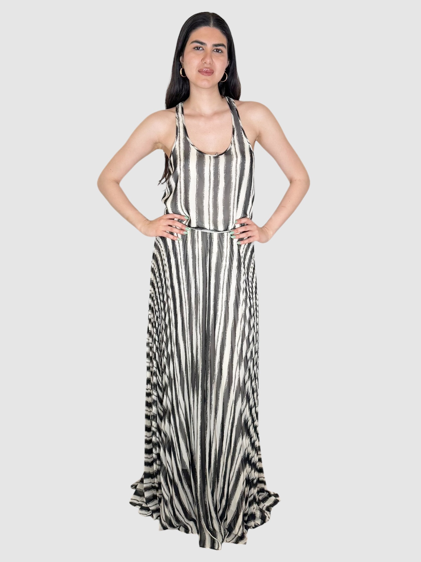 Stripe Maxi Dress