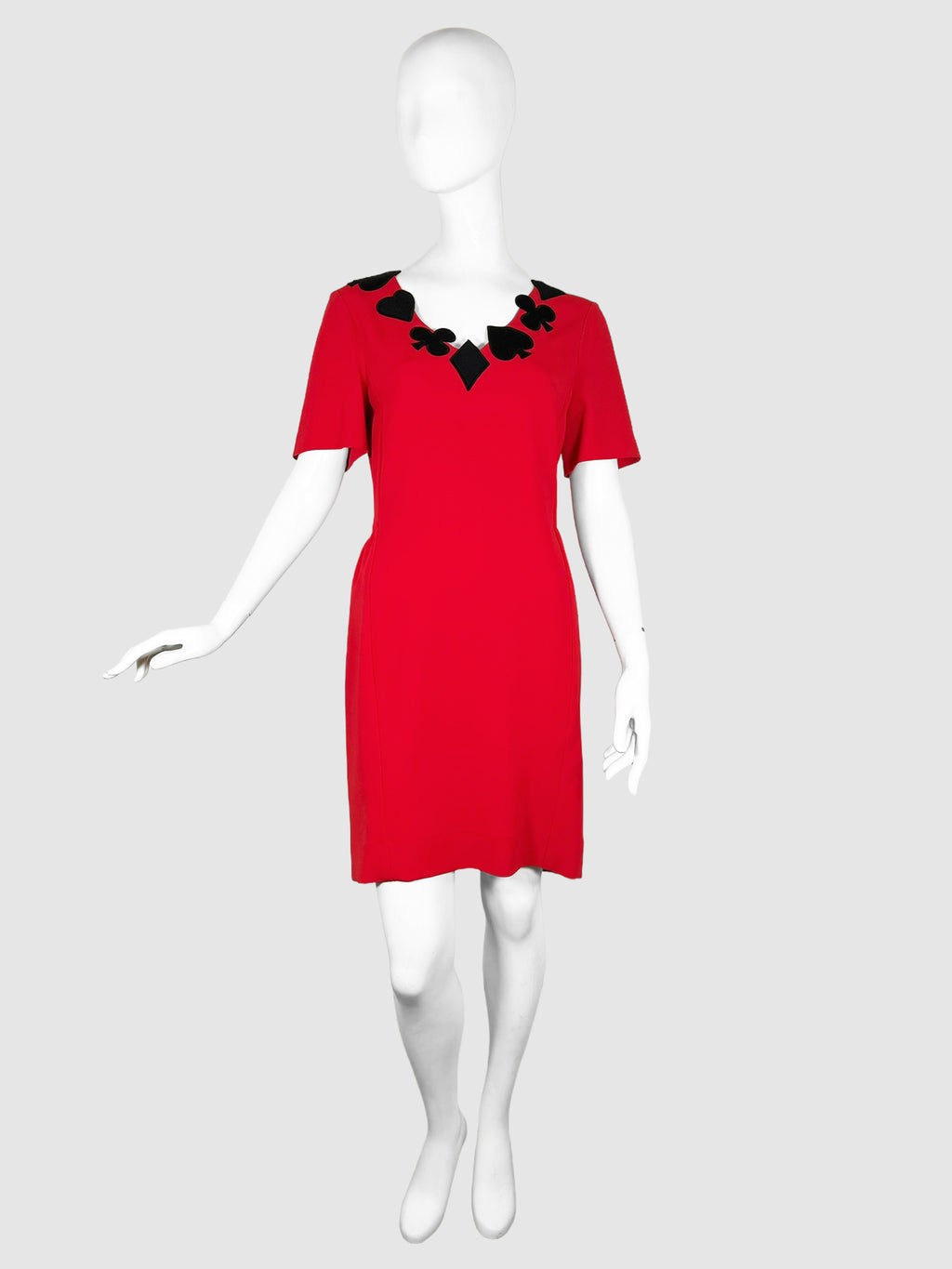 Card Suit Applique Dress - Size 10