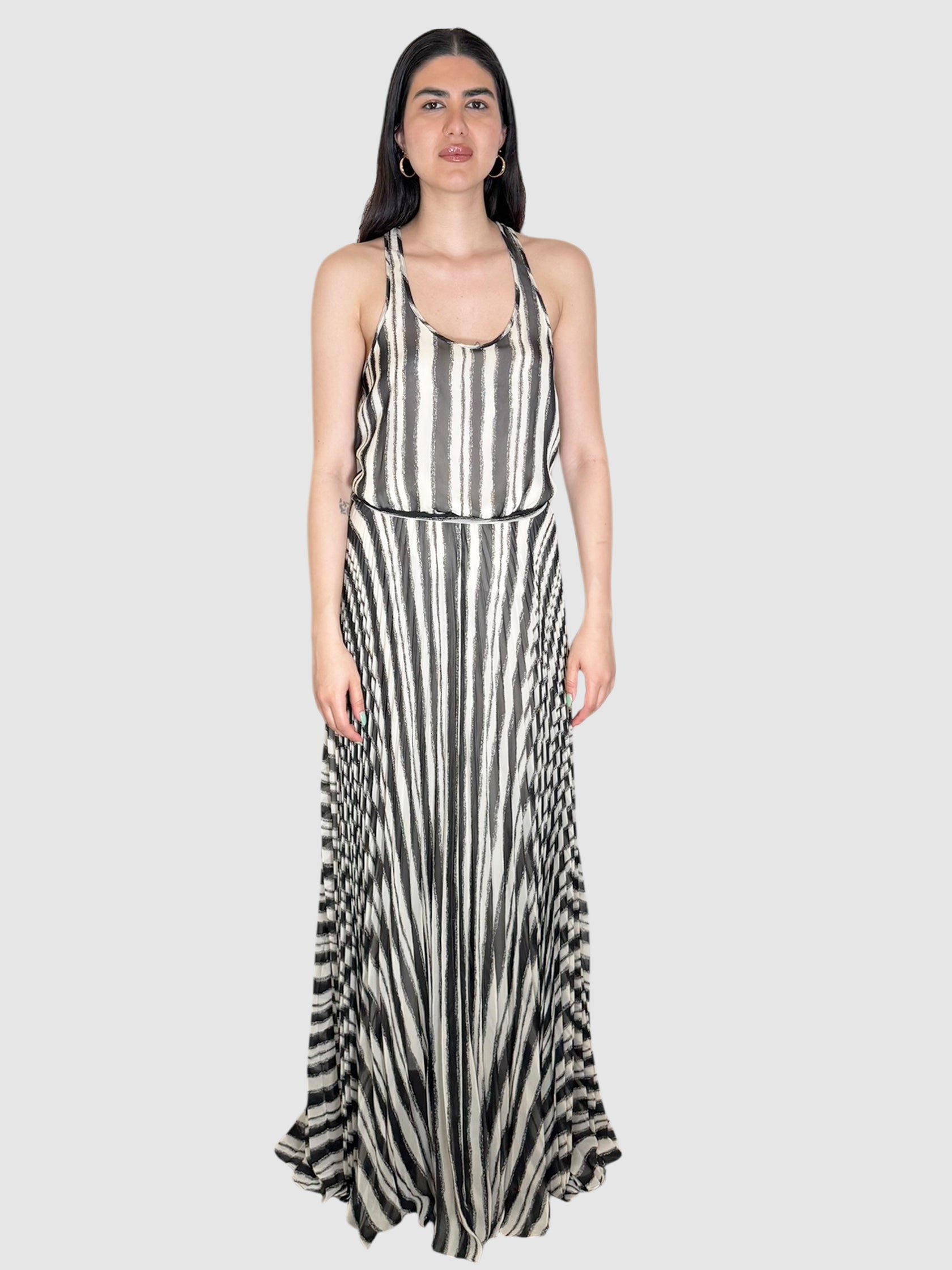 Stripe Maxi Dress