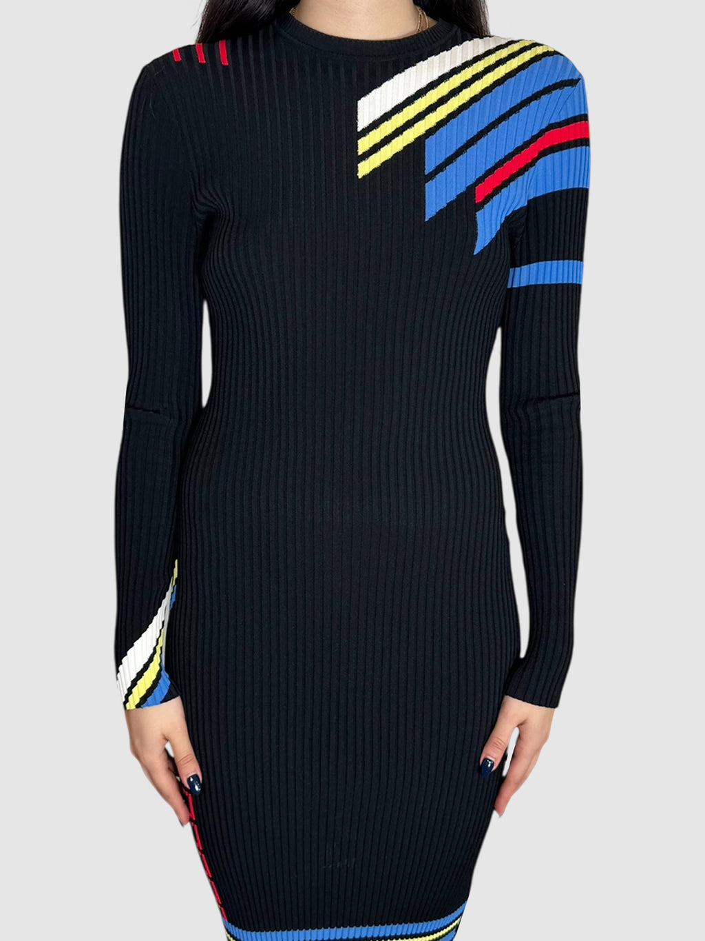 Ribbed Sweater Dress