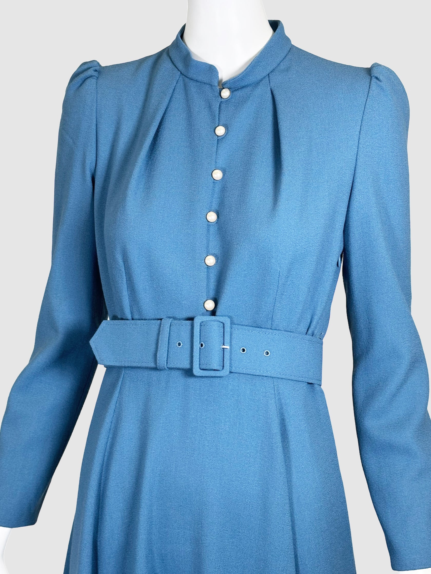 Beulah Mock Neck Long Dress - Size 6