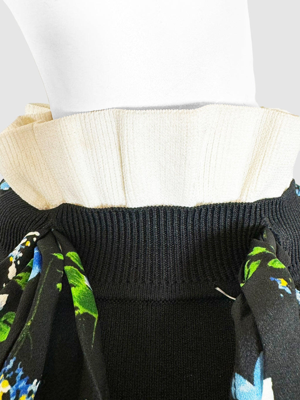 Clémence Tie-Neck A-Line Dress - Size S