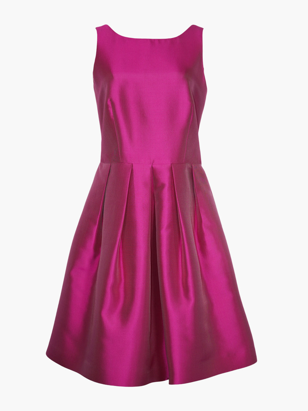 Pleated Flare Dress
