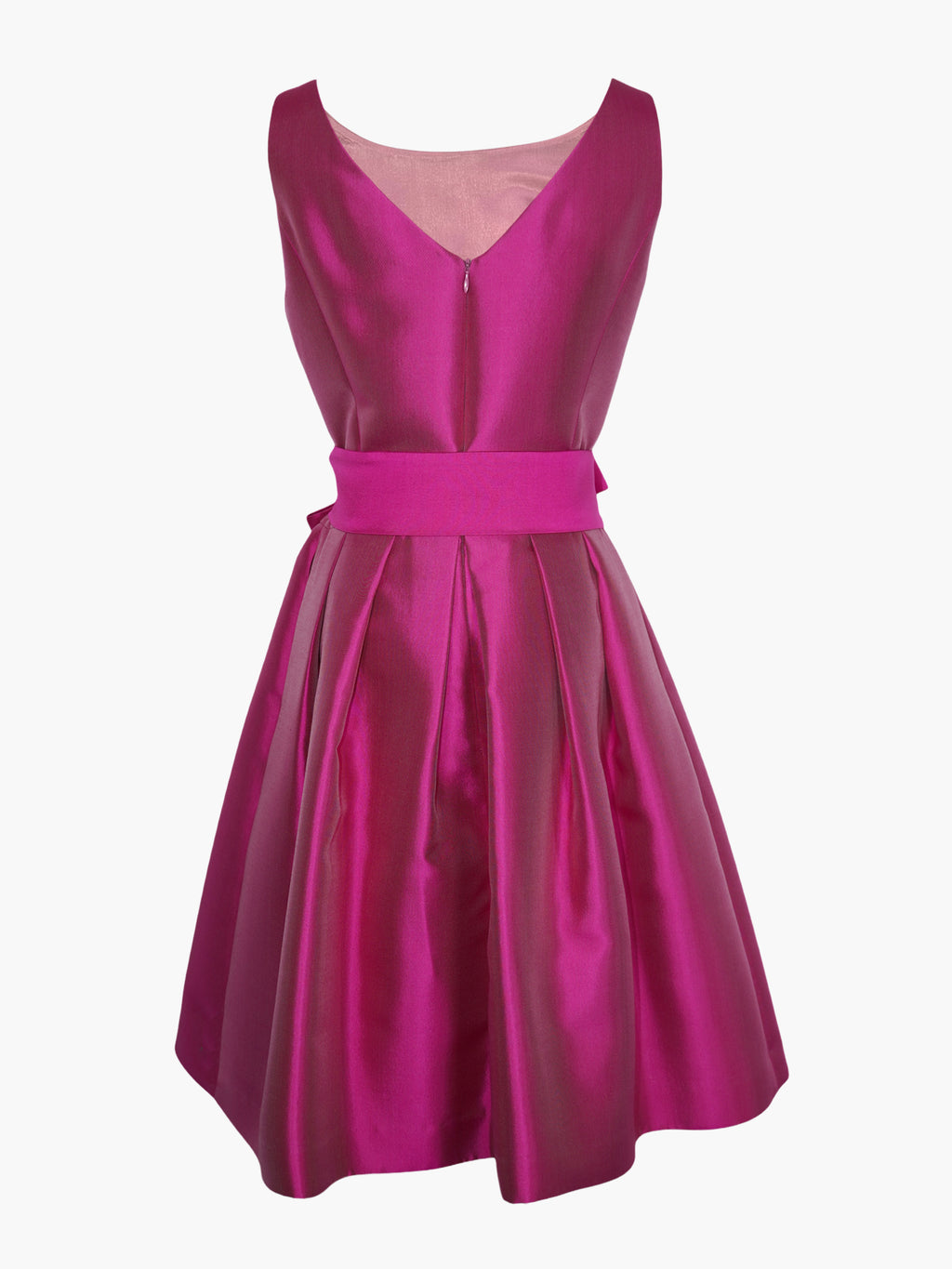 Pleated Flare Dress