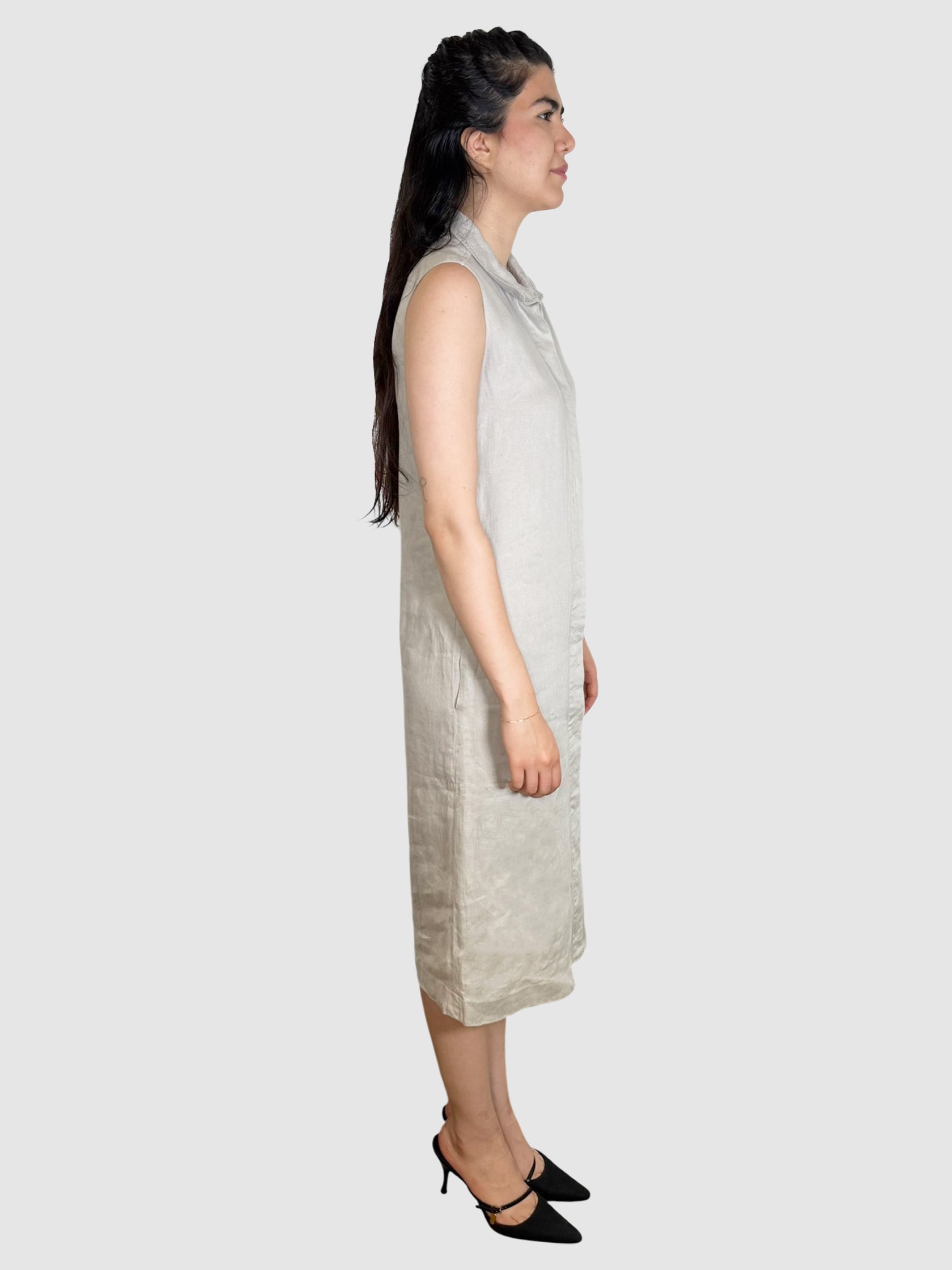 Linen Midi Dress