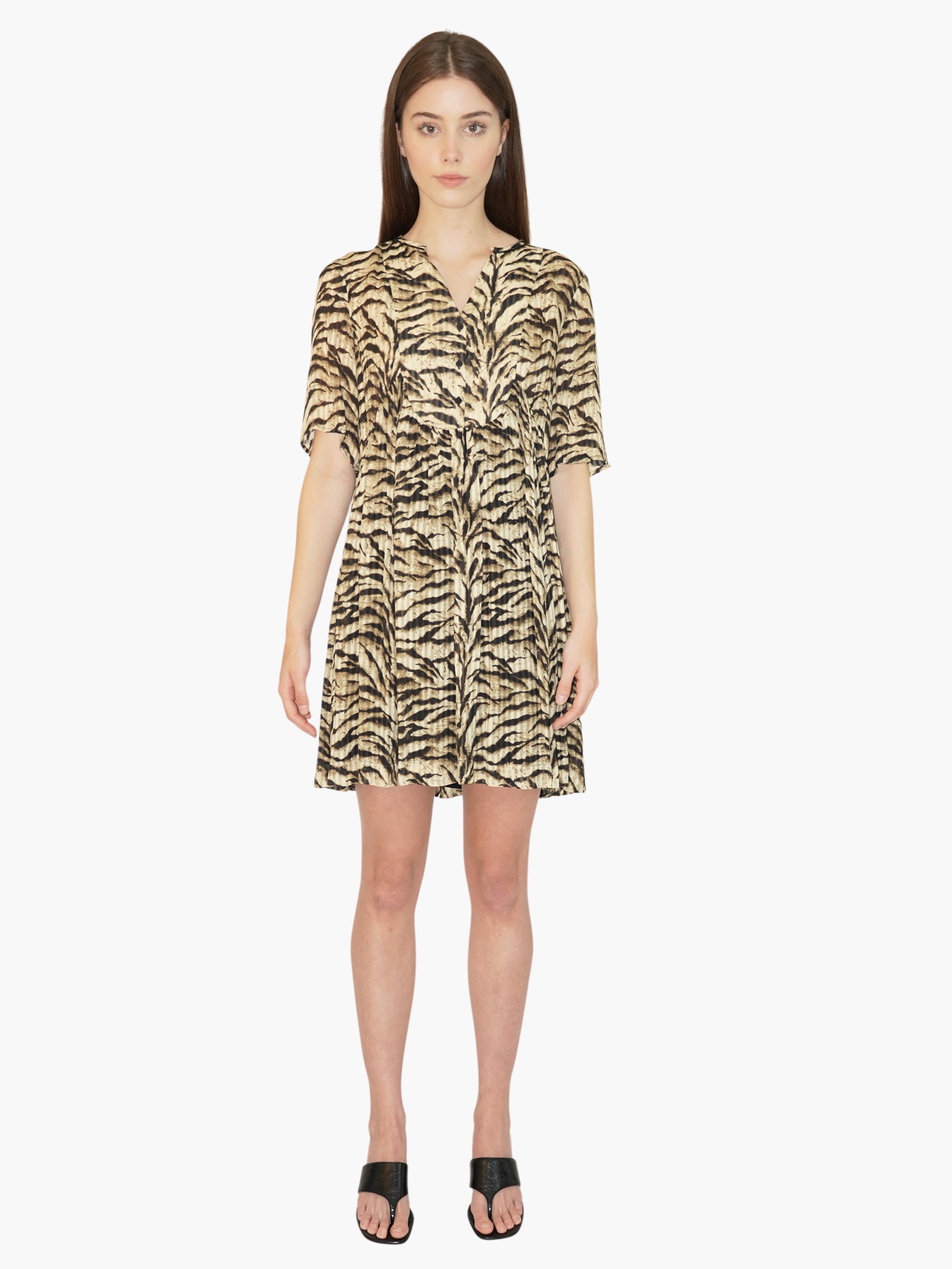 Iris Tiger Print Dress
