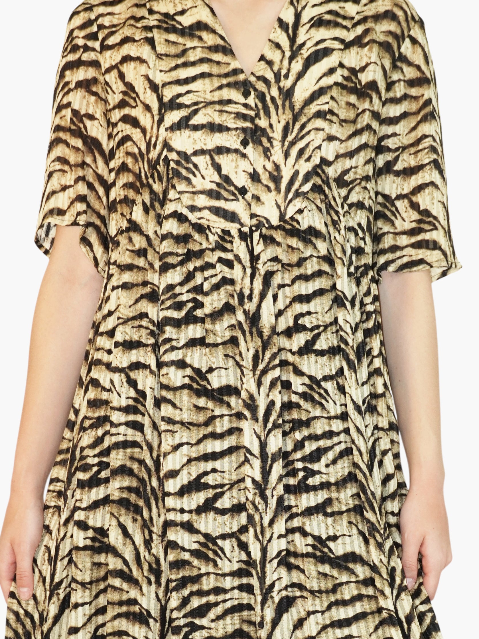 Iris Tiger Print Dress