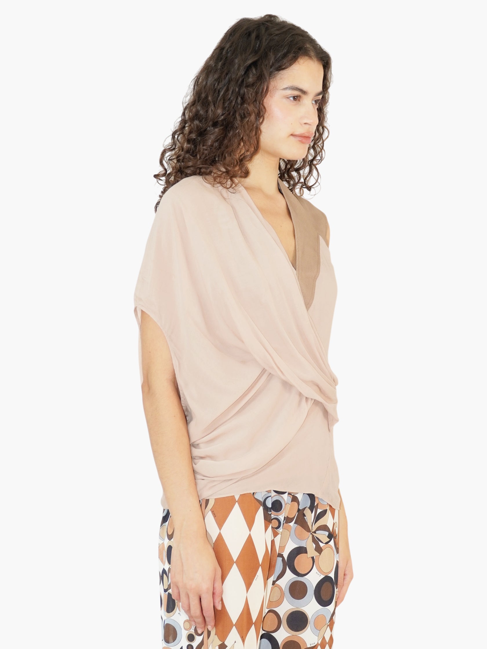 Asymmetric Ruched Top