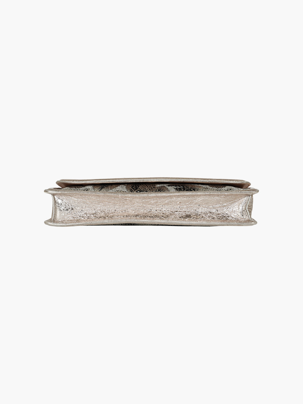 Leaf Brocade Clutch