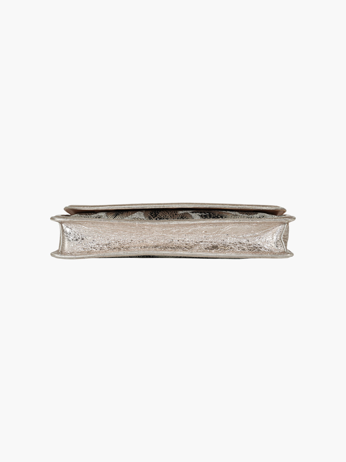 Leaf Brocade Clutch