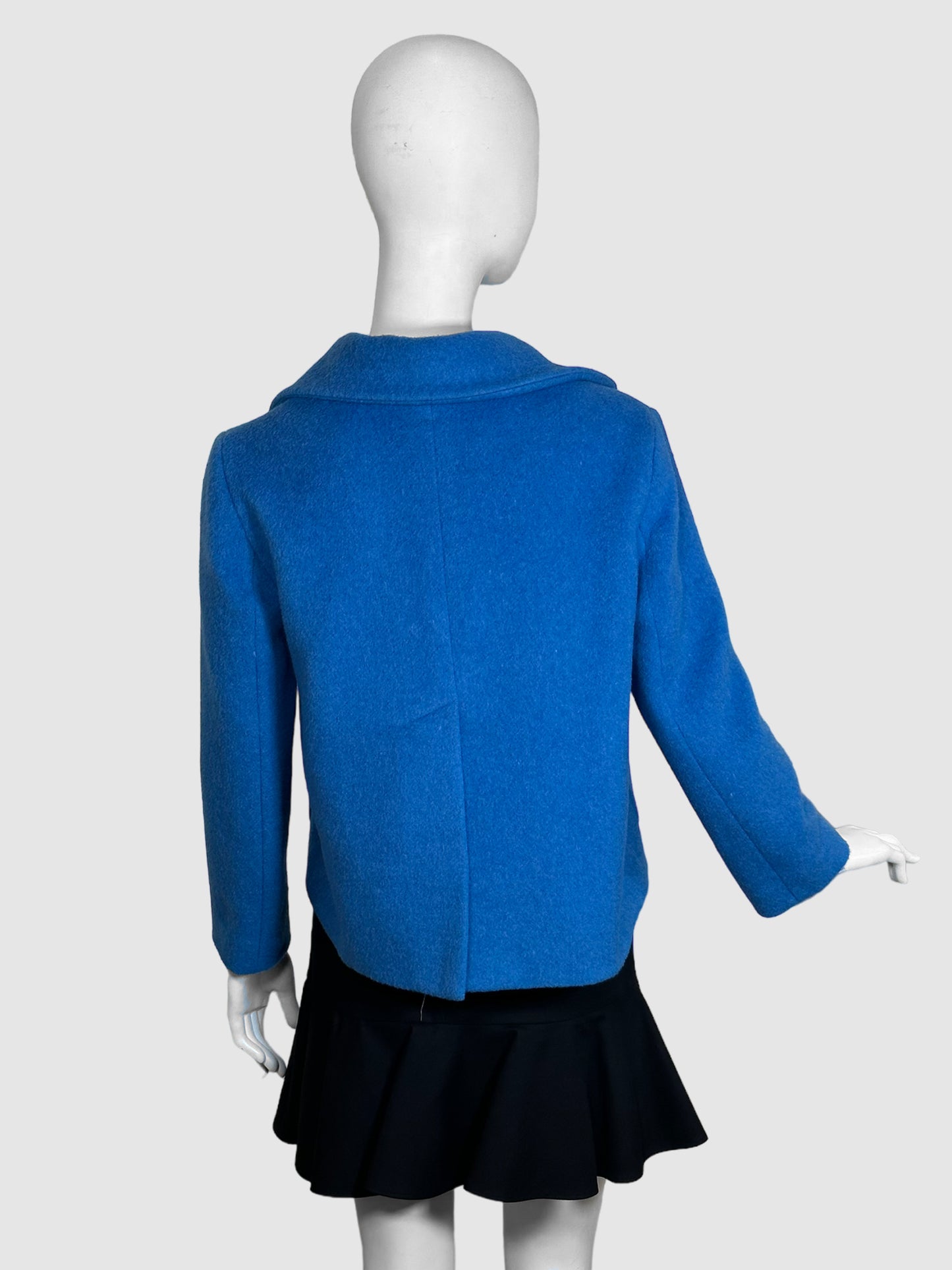 Marella Wool Blend Short Coat - Size 8