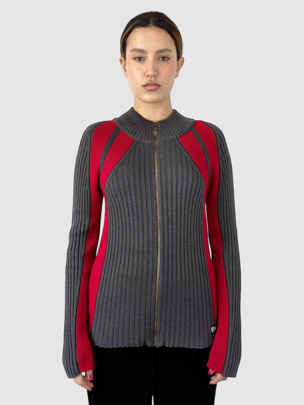 Wool Zip-Up Sweater