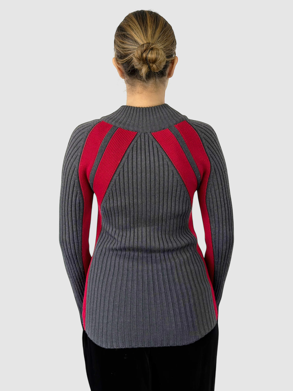 Wool Zip-Up Sweater