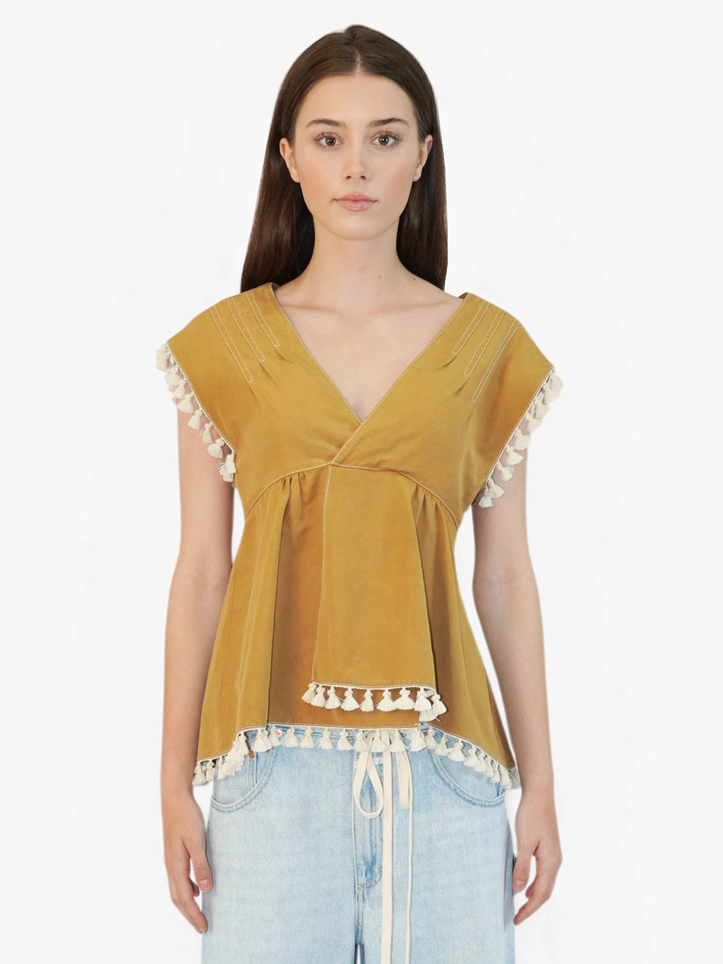 Tassel Trim Top