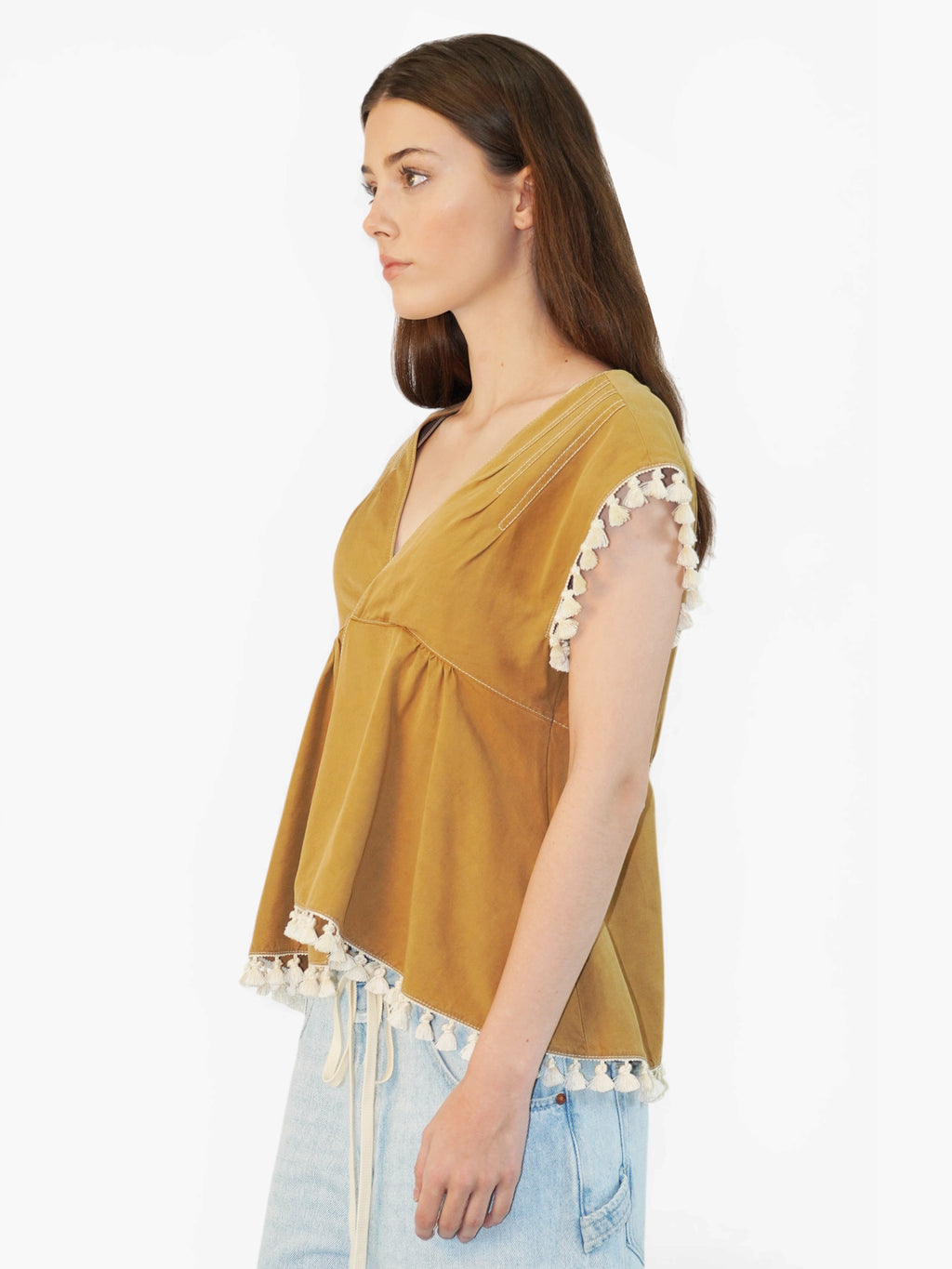 Tassel Trim Top