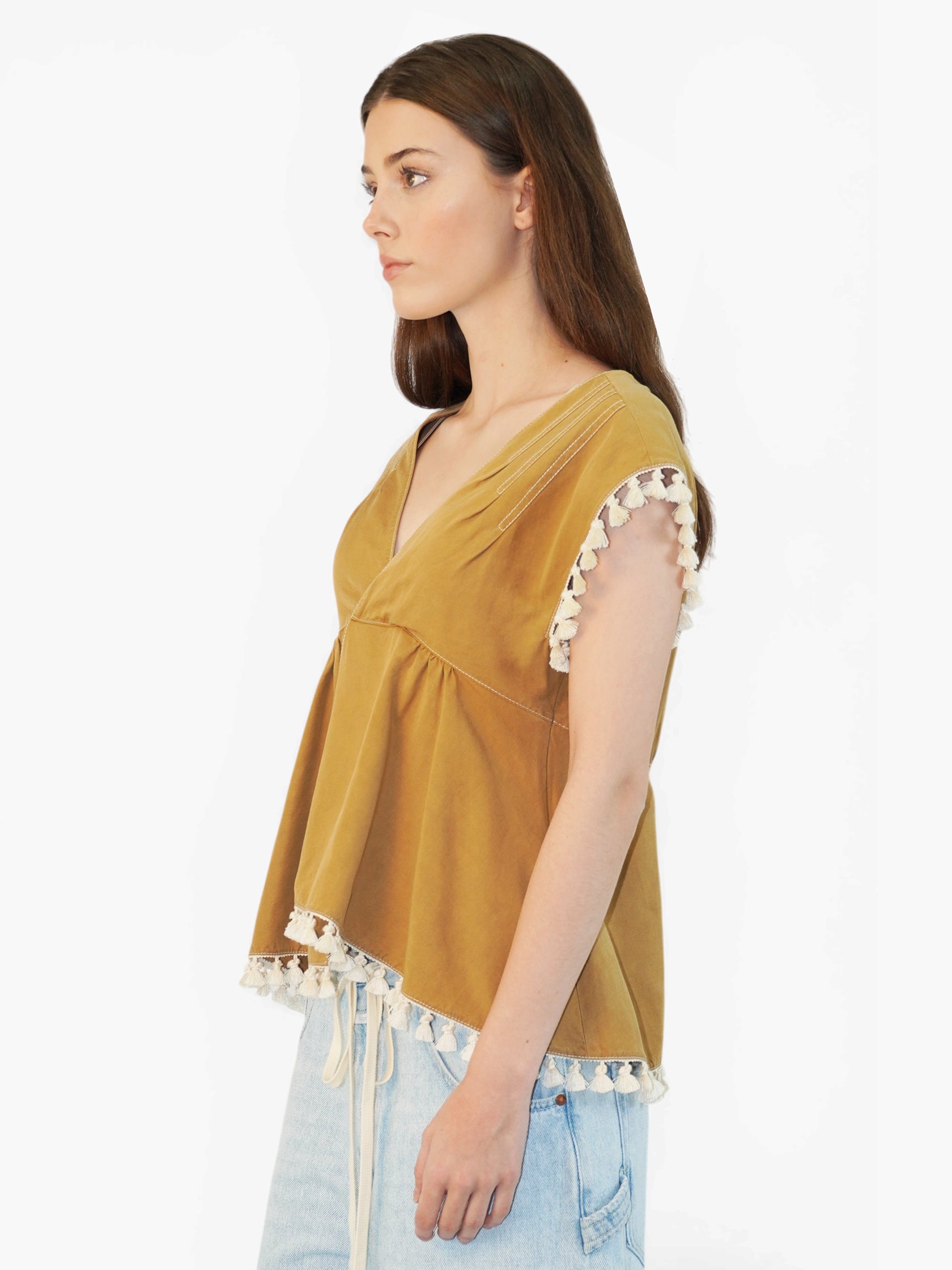 Tassel Trim Top