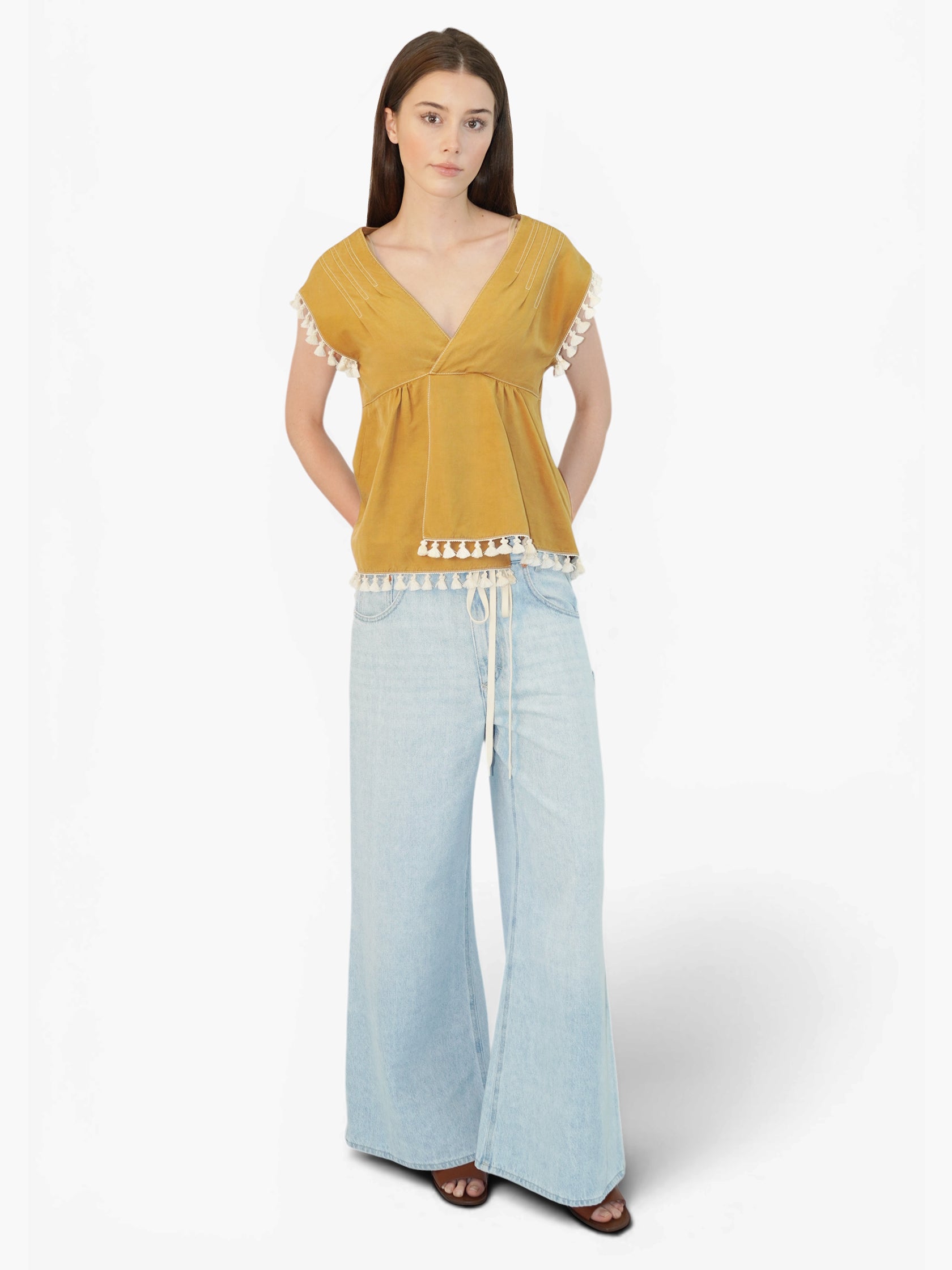 Tassel Trim Top
