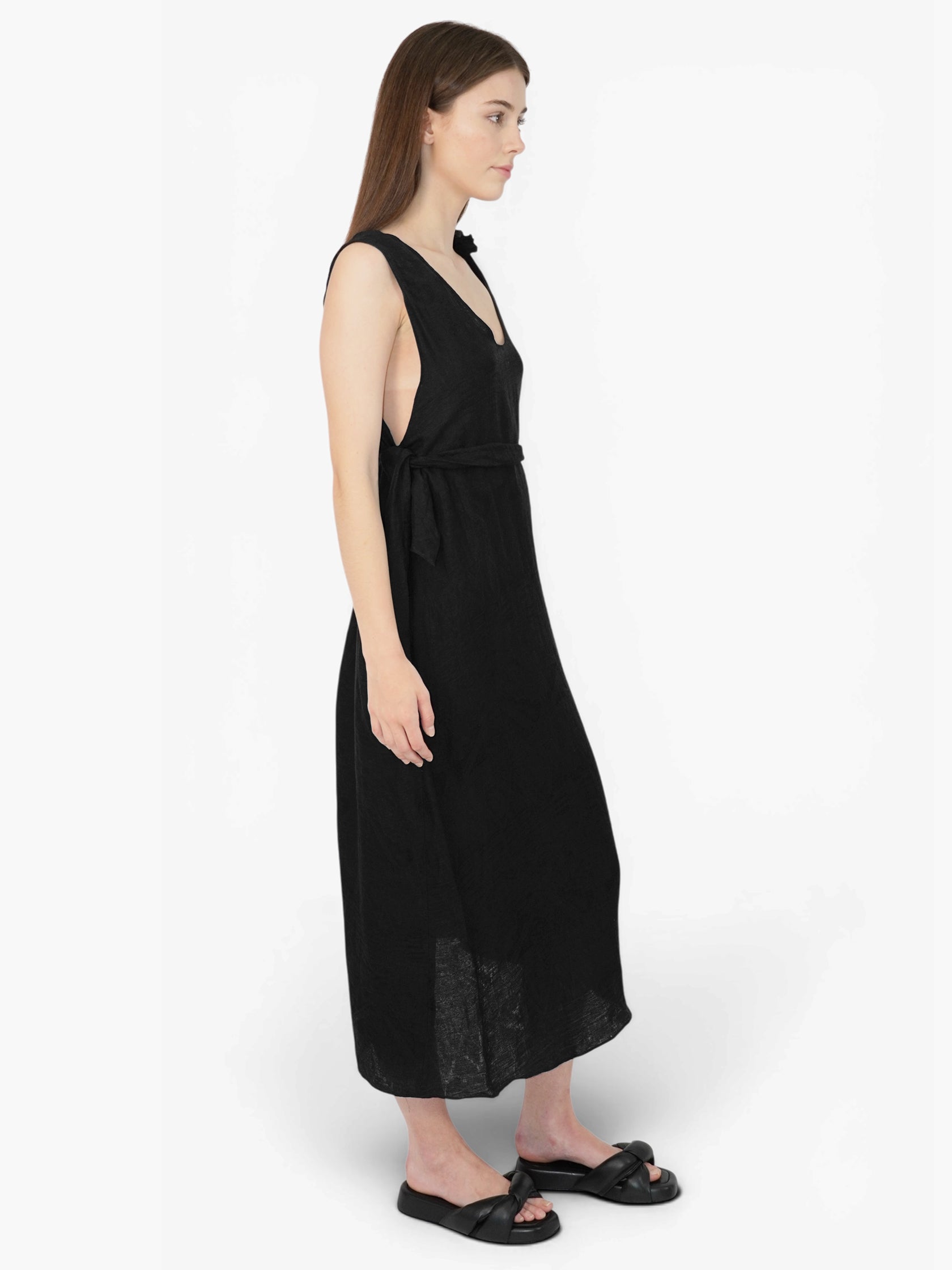 Belted Maxi Dress